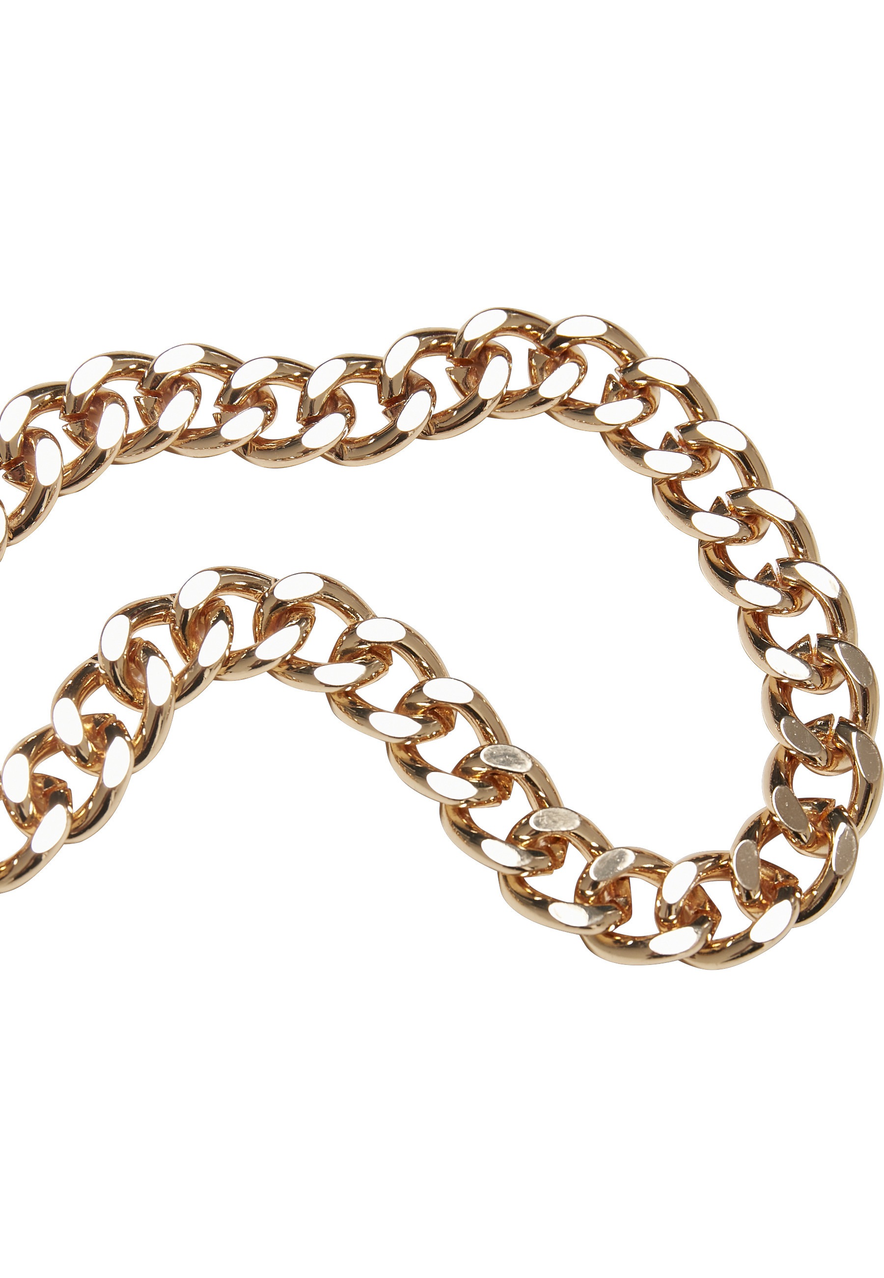 URBAN CLASSICS Edelstahlkette »Urban Classics Unisex Big Saturn Basic Necklace«