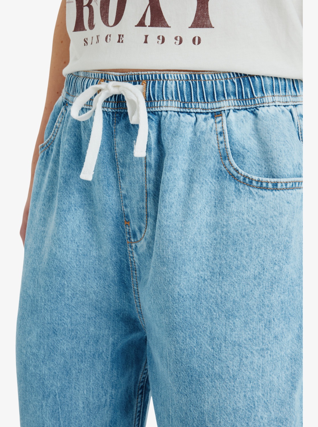 Roxy Jogginghose "STUNNING VIEW MID BEAU BLUE" sportlicher Stil, für Freize günstig online kaufen