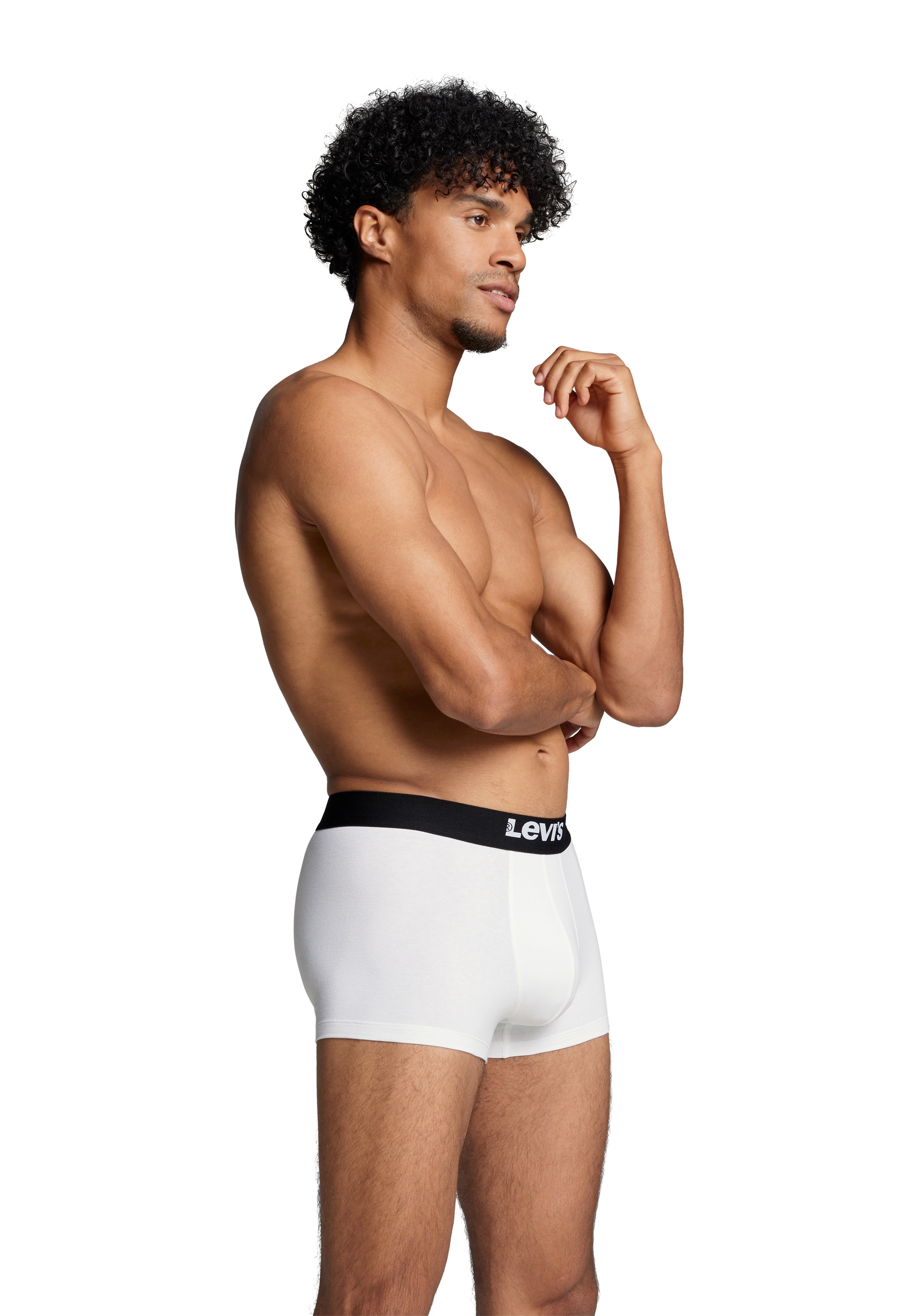 Levi's® Trunk »LEVIS MEN SOLID BASIC TRUNK ORG CO 2P«, (Packung, 2er Pack), mit breitem Logobund
