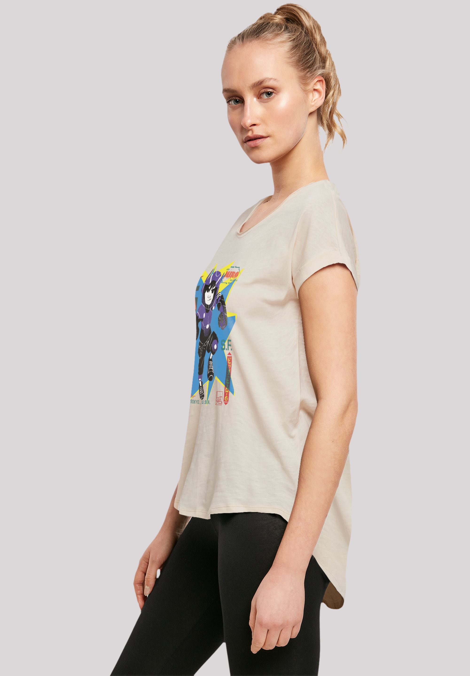 F4NT4STIC T-Shirt »Big Hero 6 Hiro Manga«, Premium Qualität