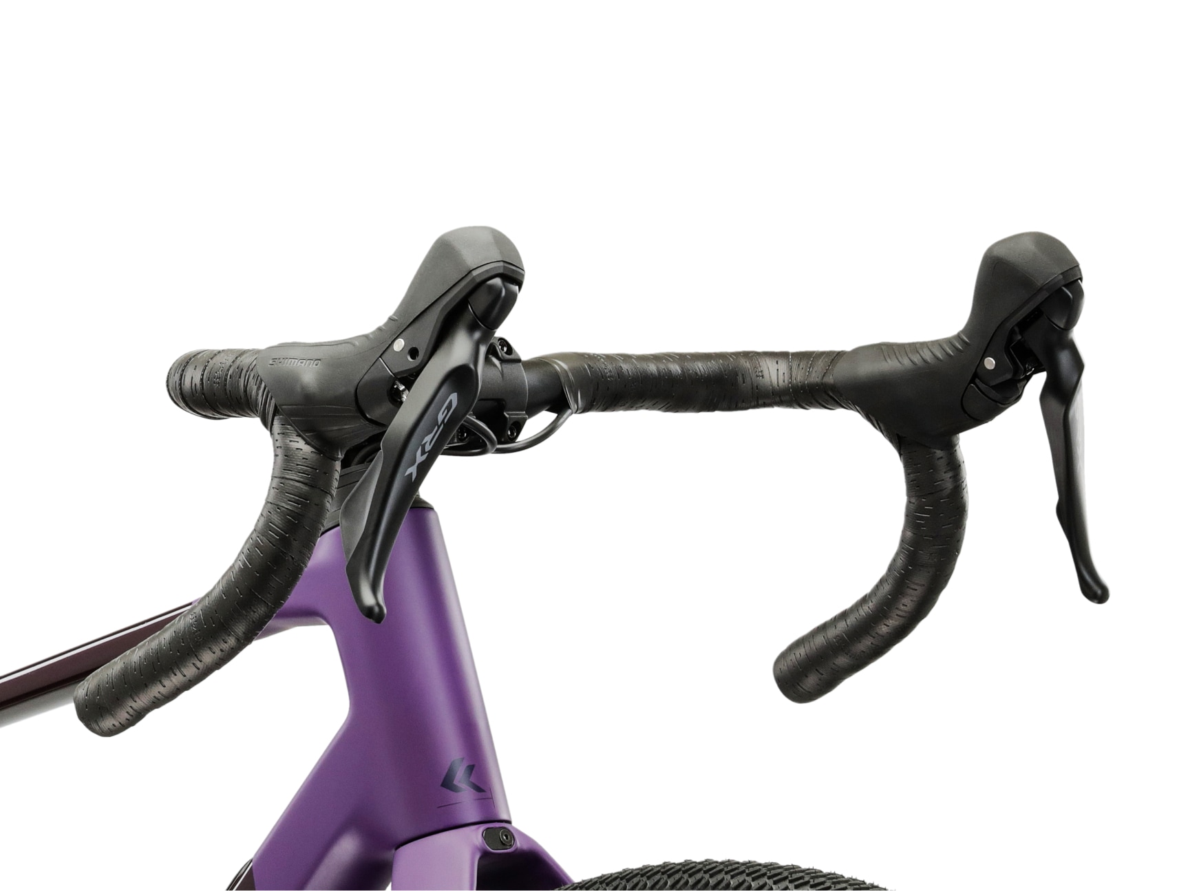 Kross Gravelbike »Carbon Esker ADV 1.0 28" lila 12 Gänge 2026« 12 Gang Shimano GRX RX822 Schaltwerk Kettenschaltung Rahmen aus Carbon