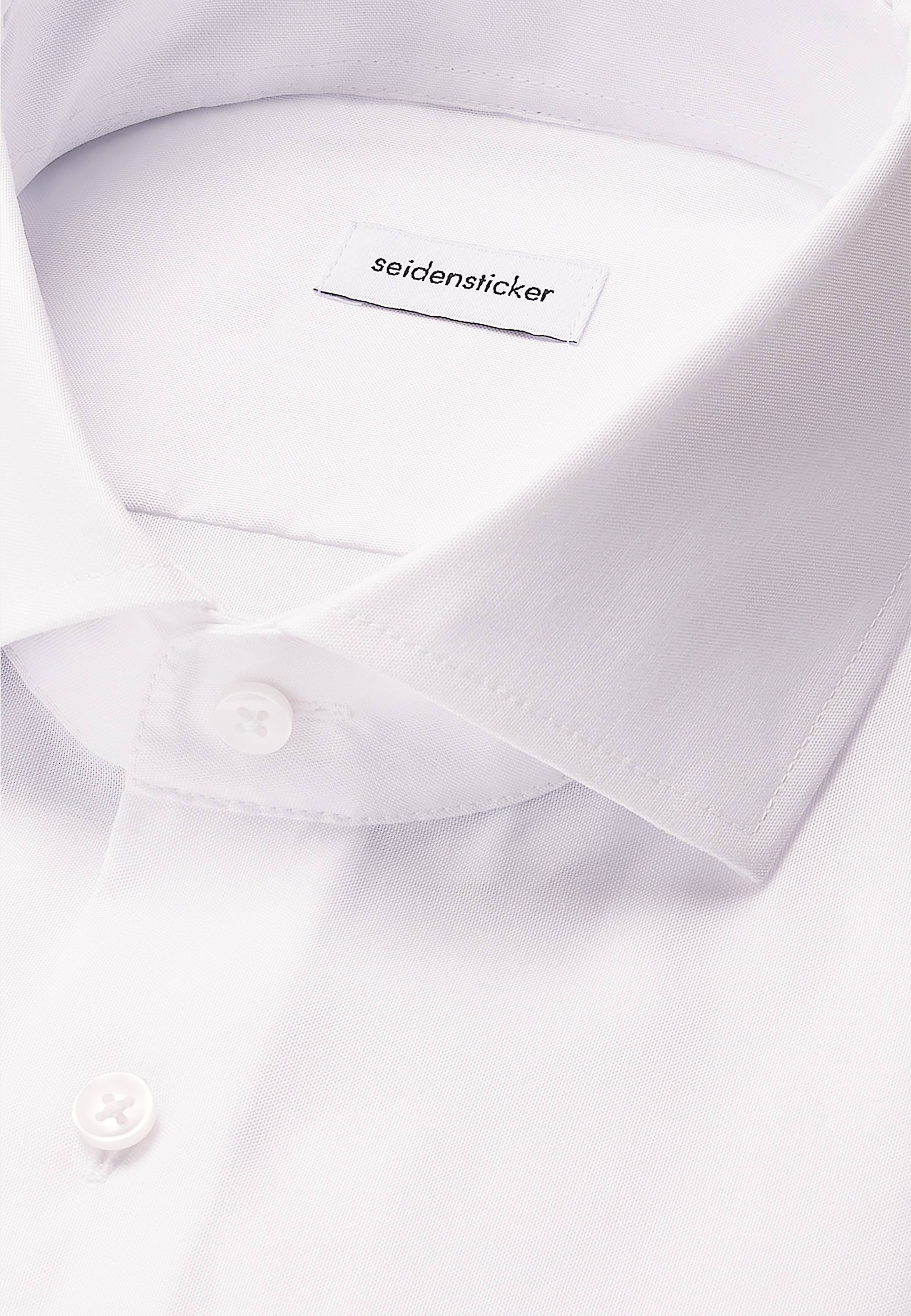 seidensticker Businesshemd »Schwarze Rose«, Slim 1/1 Kentkragen Uni