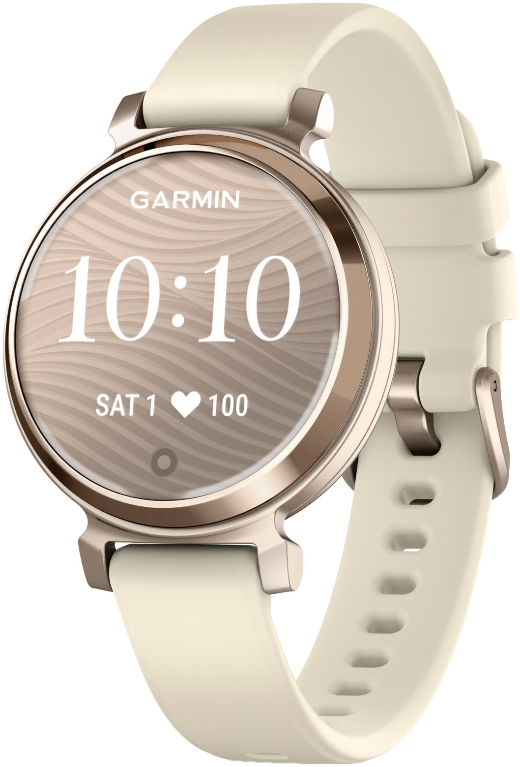 Garmin Lily® 2 Cremegold/Kokos Aluminium Mit Silikon-Armband 14Mm 010-02839-00 - Image 4