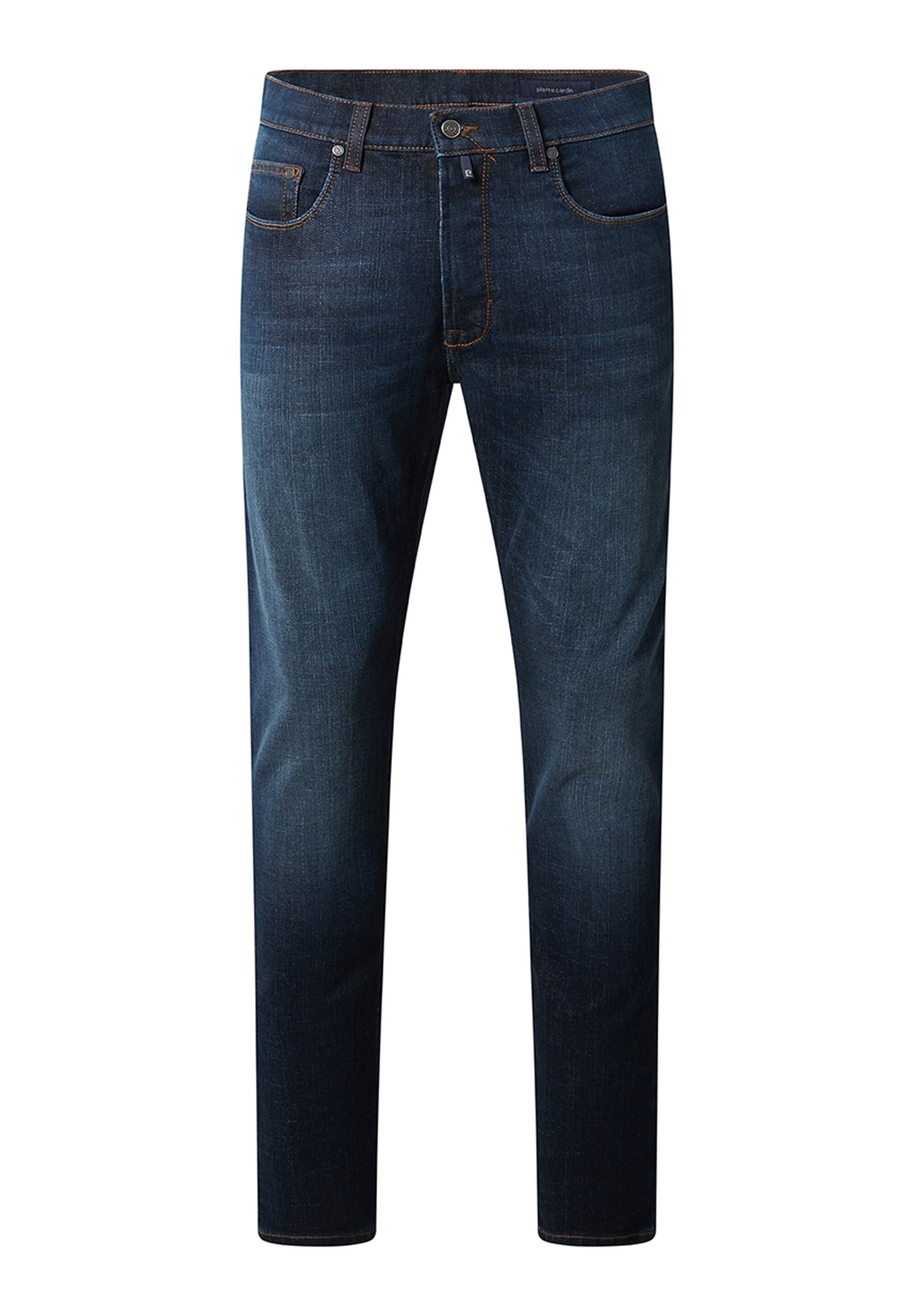 Pierre Cardin Gerade Jeans "Laval" mit Dornschlaufe für die Gürtelschnalle
