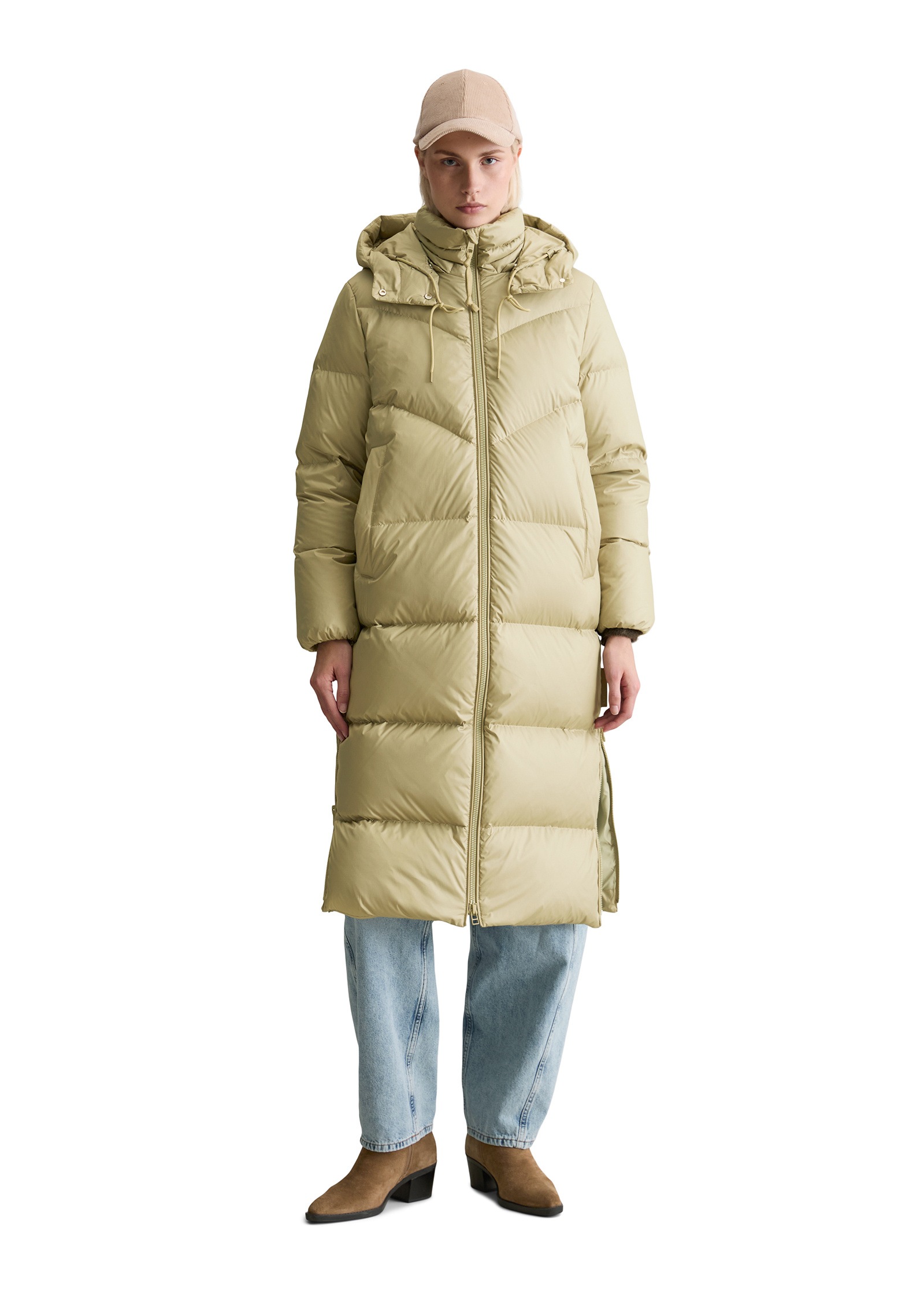 Marc O'Polo DENIM Daunenmantel »aus wasserabweisendem Ripstop«