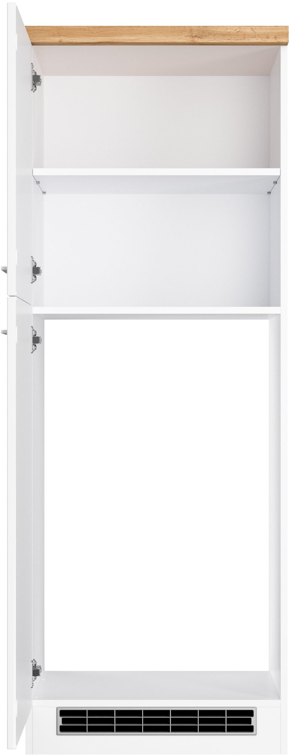 KOCHSTATION Kühlumbauschrank »KS-Milan«, HELD Möbel, Kühlschrankumbau 60 cm, matte oder hochglänzende Fronten