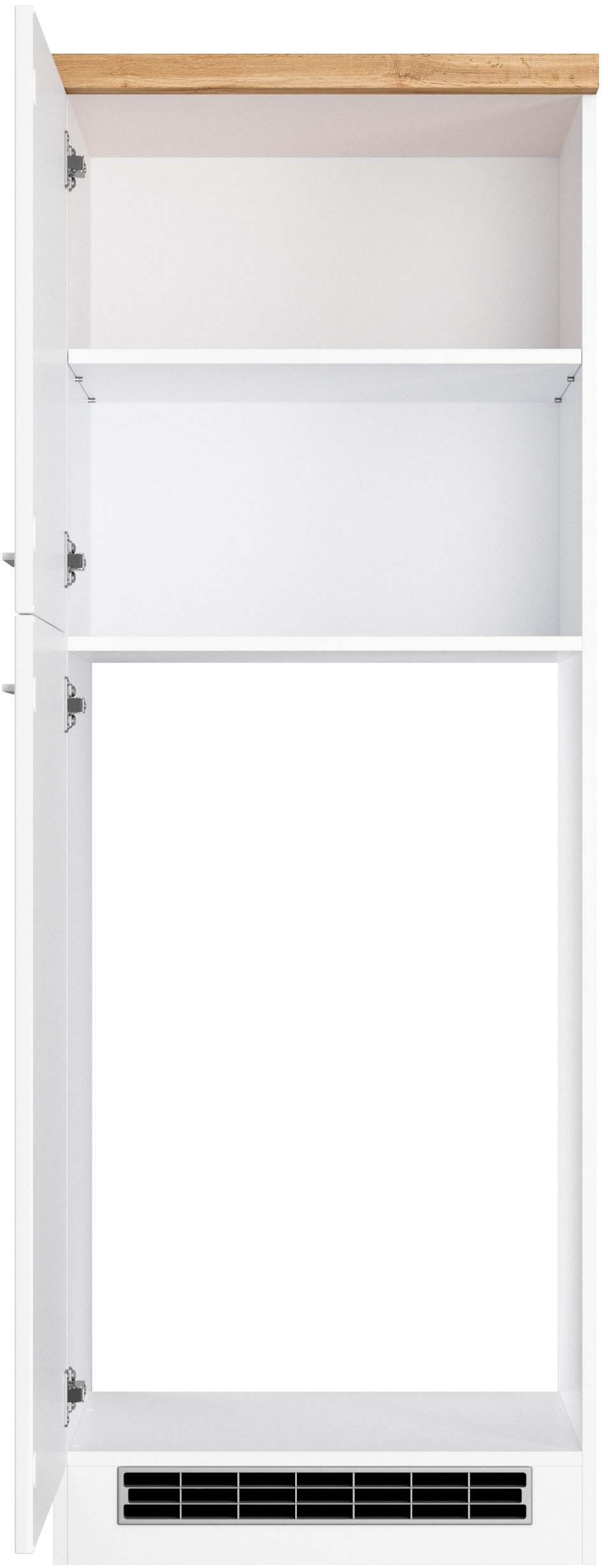 Thumbnail - KOCHSTATION Kühlumbauschrank "KS-Milan" Kühlschrankumbau 60 cm, matte oder hochglänzende Fronten