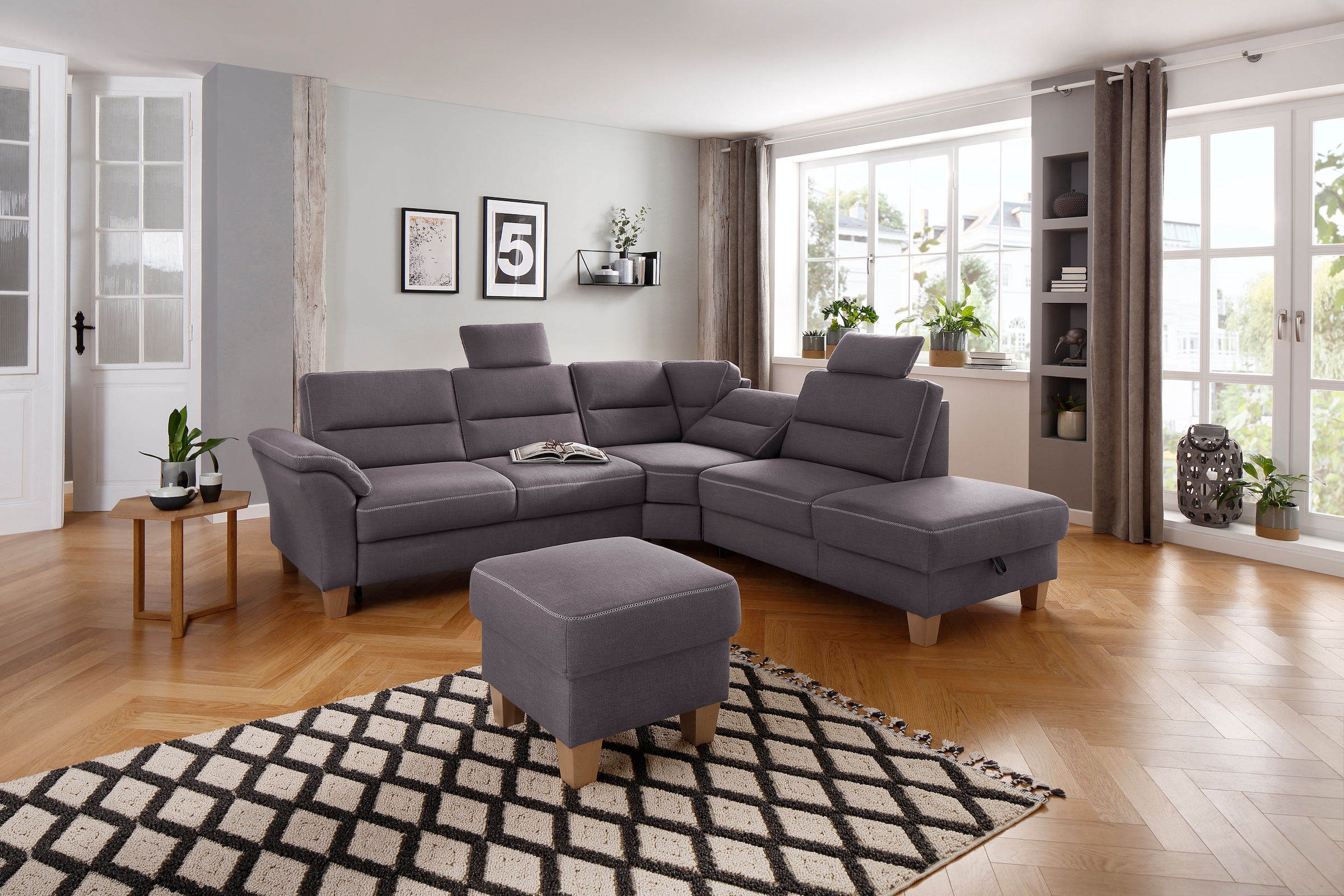 Home affaire Hocker »Soleo«, (Soleo V), passend zum "Solea"-Ecksofa
