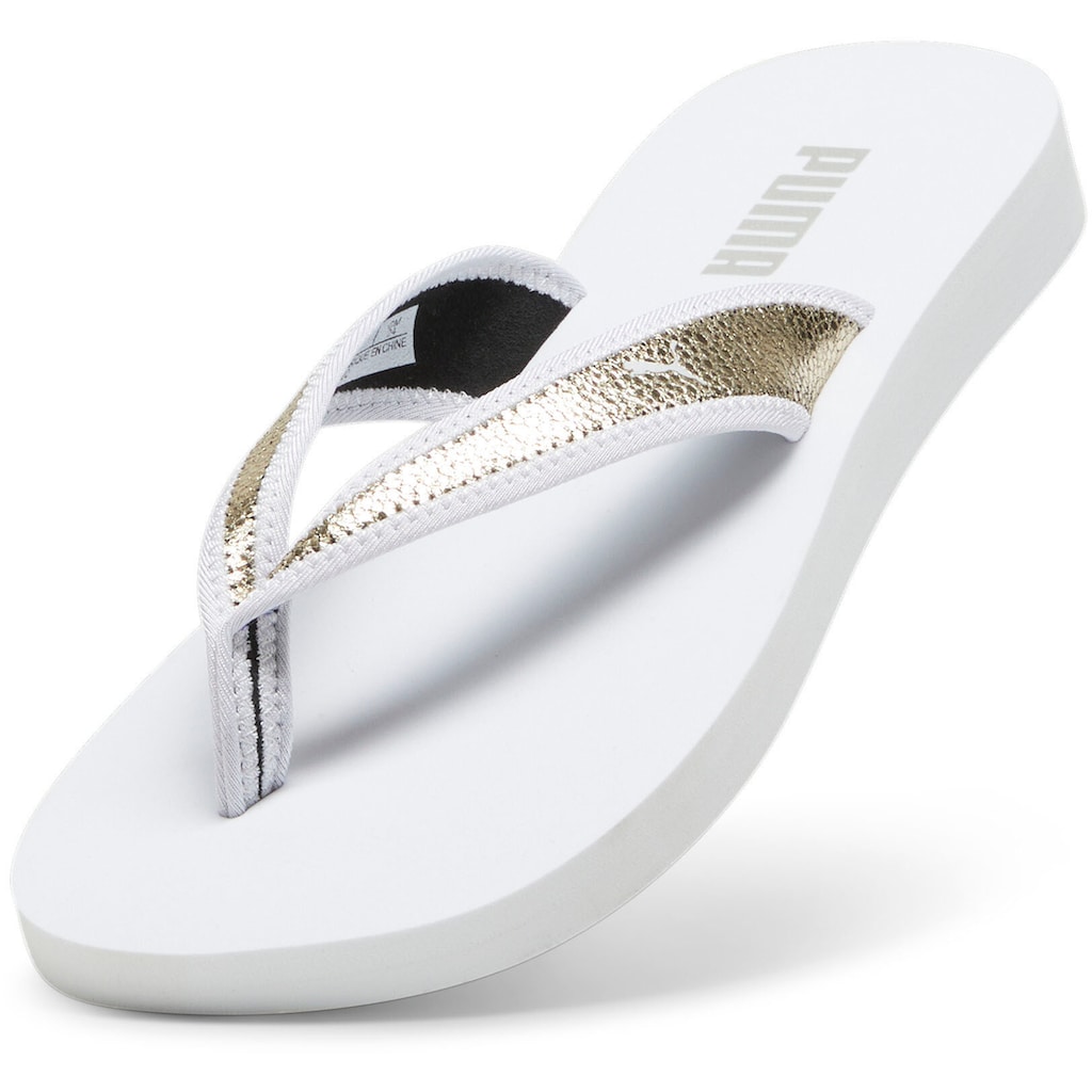 PUMA Zehentrenner »Sandy Flip Metallic Shine«