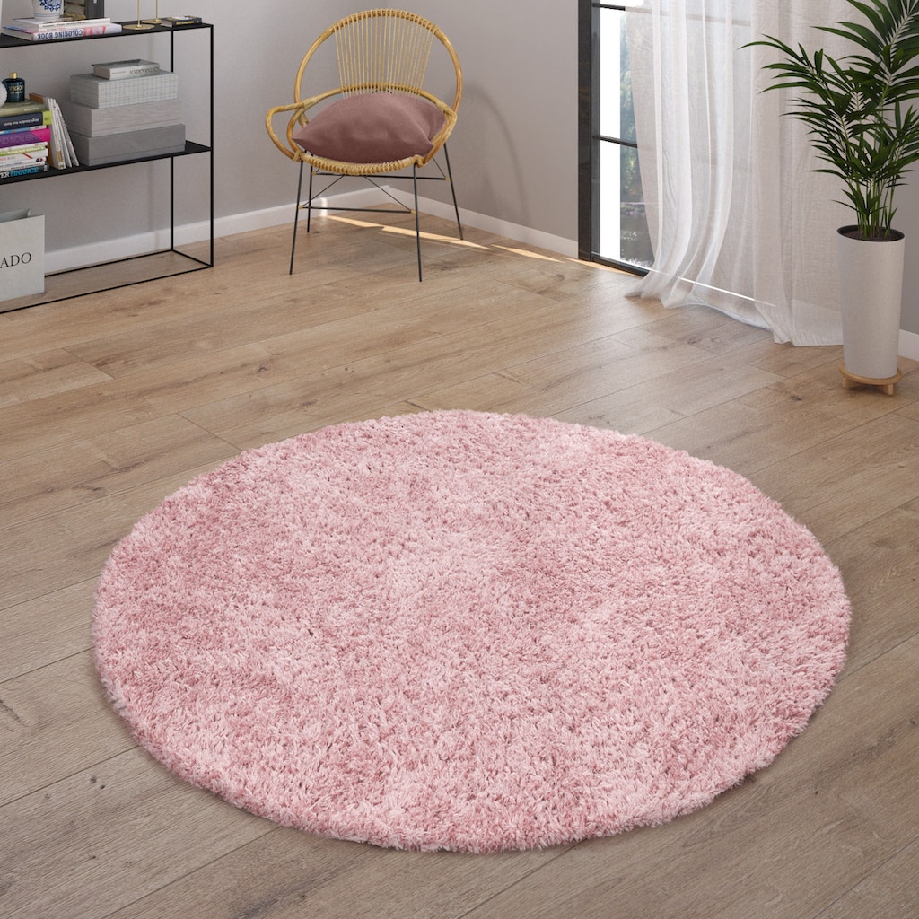 Paco Home Hochflor-Teppich »Floppy 770«, rund