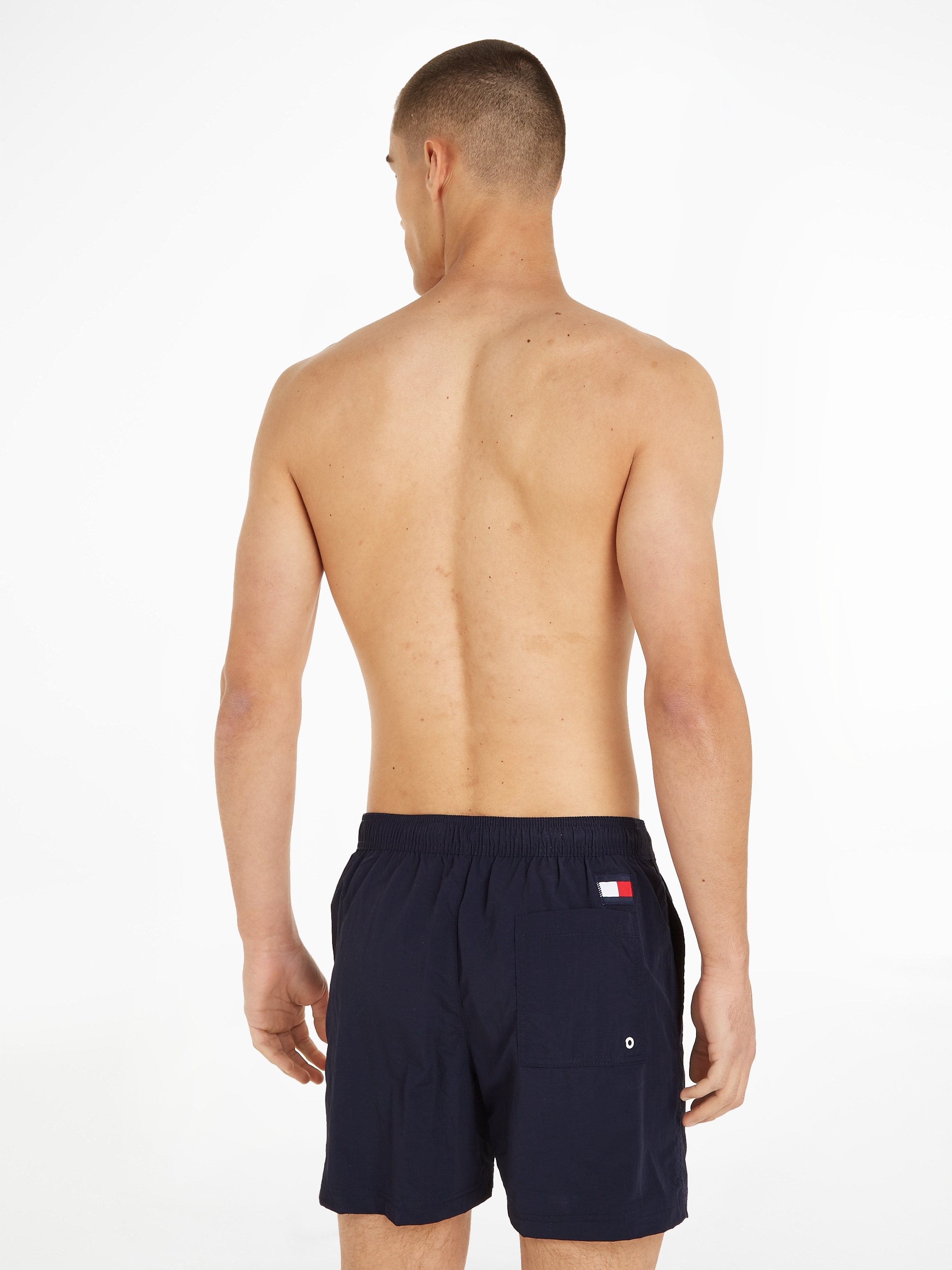 Tommy Hilfiger Swimwear Badeshorts »SF MEDIUM DRAWSTRING«, mit Tommy Hilfiger Markenlabel