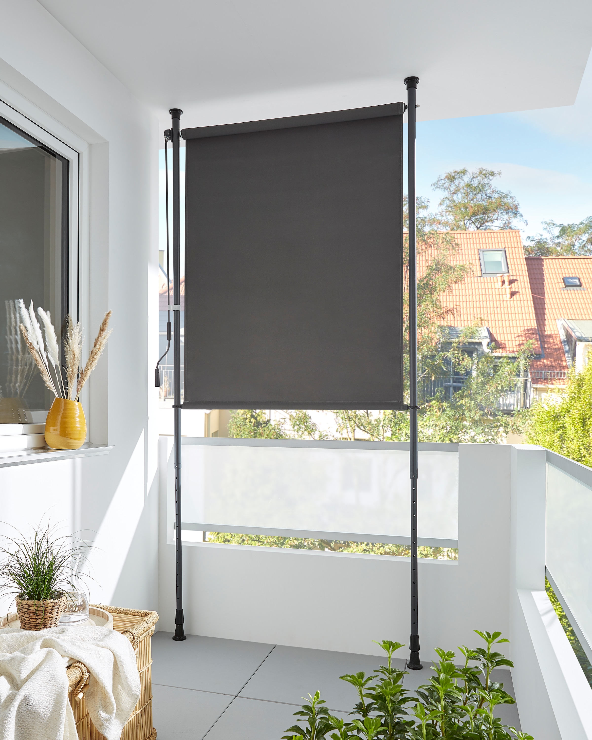 KONIFERA Senkrechtmarkise "Marbella Vista" BxH: 120x225 cm, mit Teleskop-Funktion