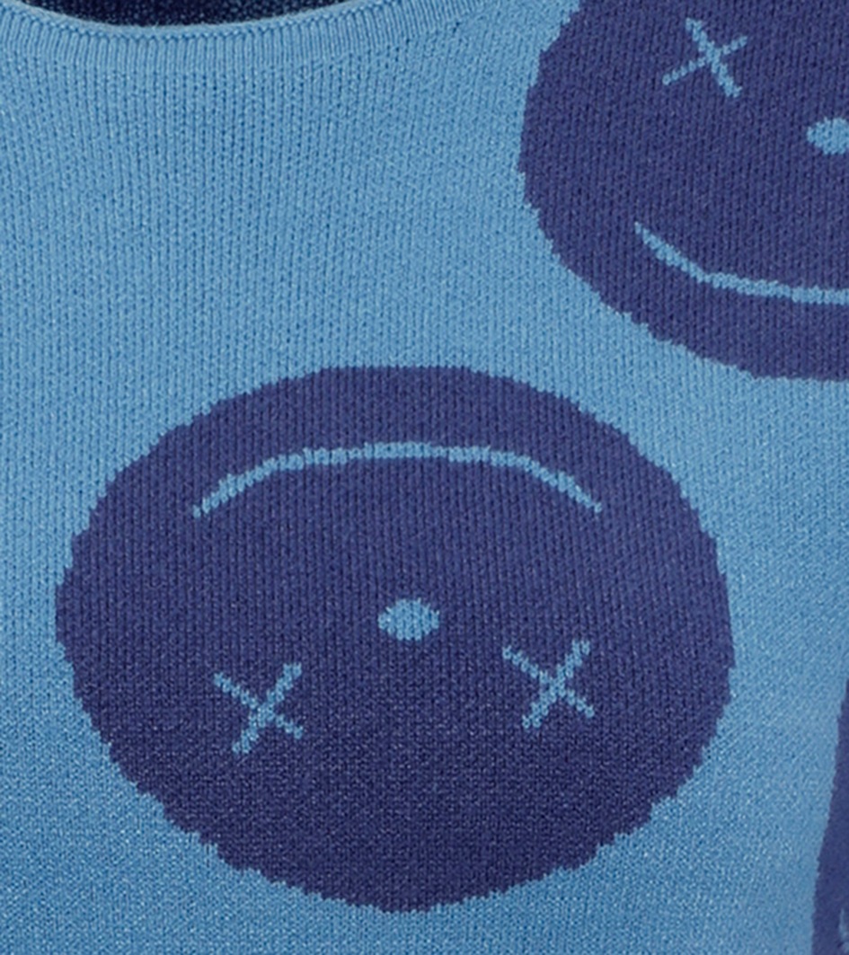 Aniston CASUAL Strickpullover, mit eingestrickten Smileys