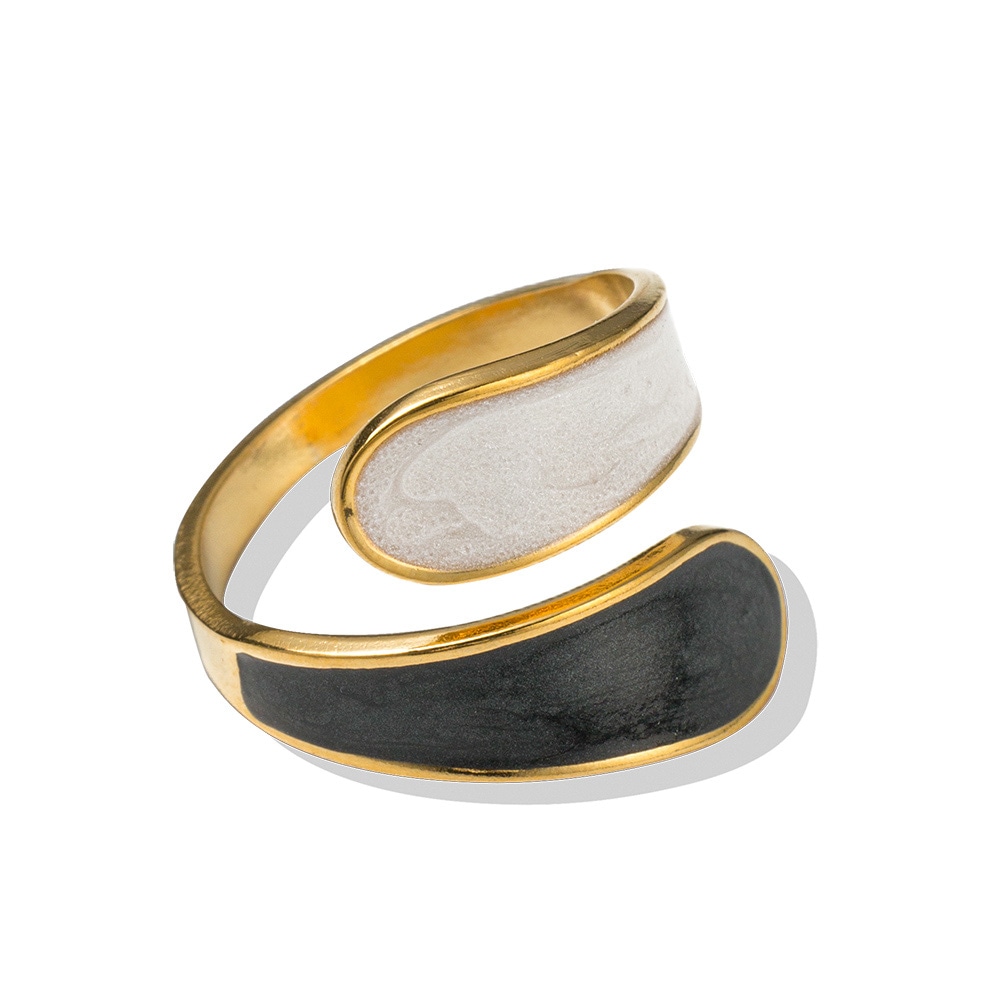 Firetti Fingerring »Schmuck Geschenk Edelstahl Damenring« Made in Germany - mit Glasstein