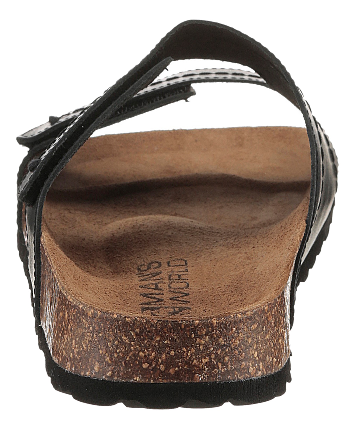 Man's World Pantolette, Schlappen, Sommerschuh, Hausschuh mit vorgeformtem Fußbett