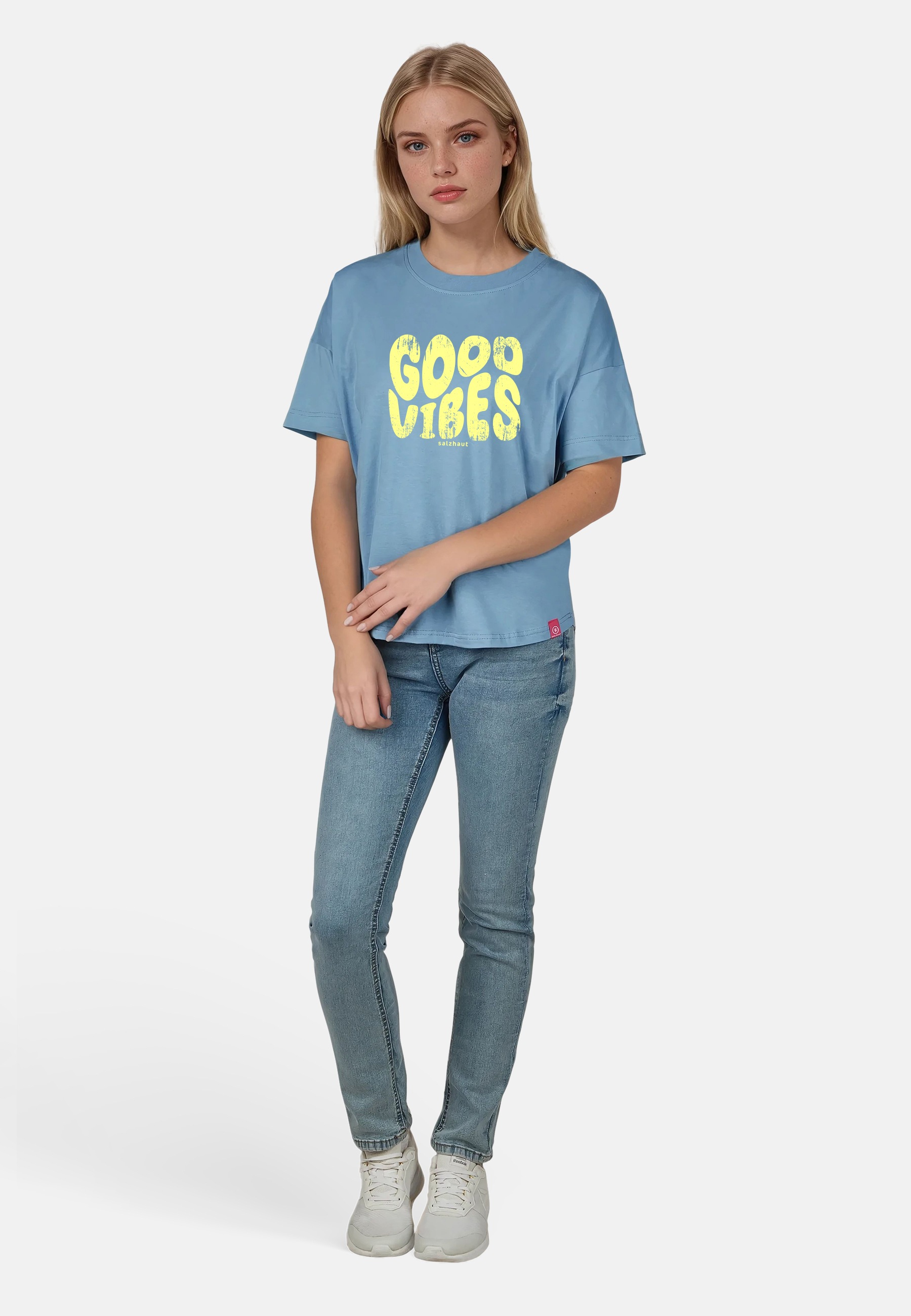 salzhaut T-Shirt "Shirt LEEV - GOOD VIBES" günstig online kaufen