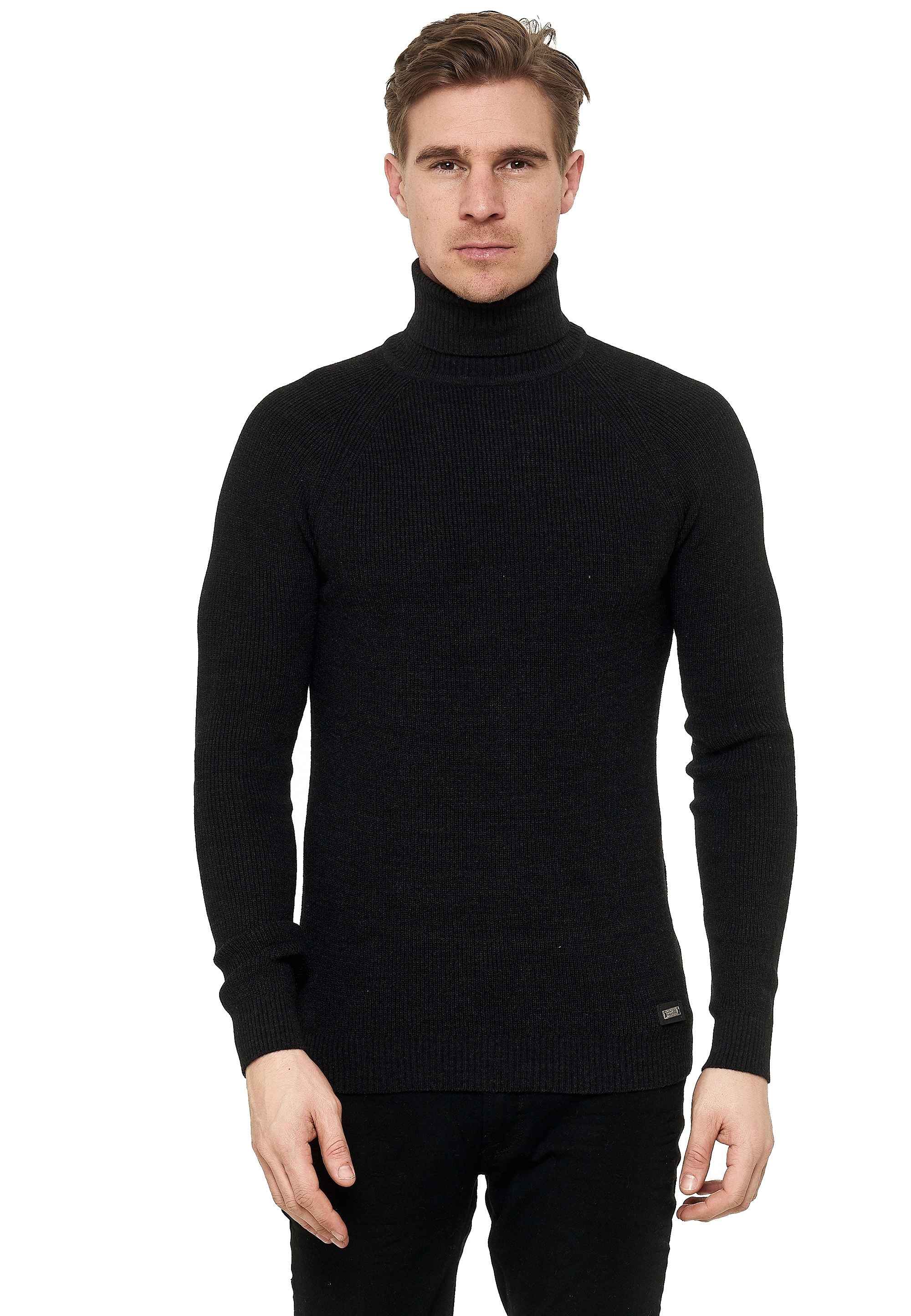 Rusty Neal Rollkragenpullover su stilvollem Hochk...