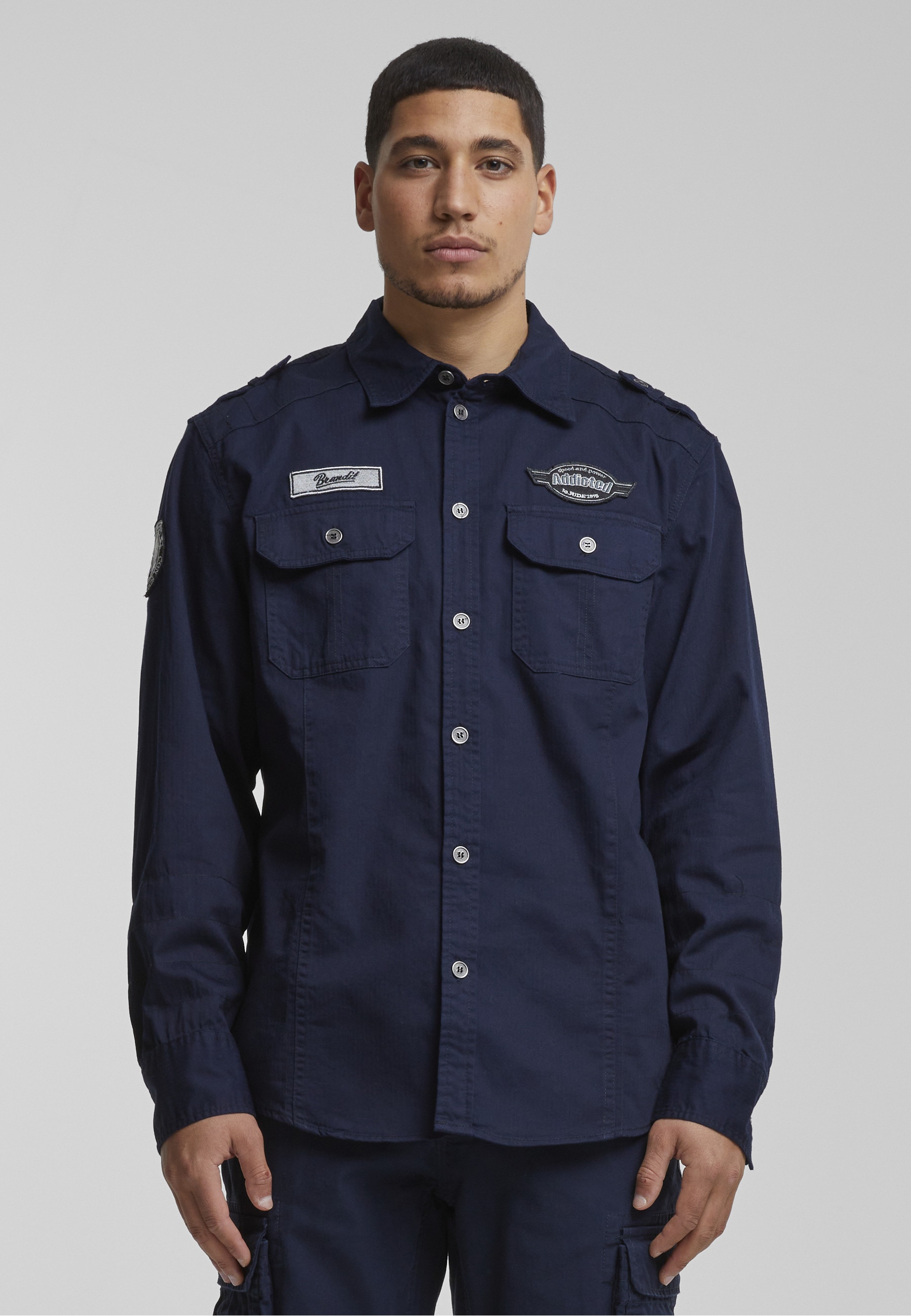 Brandit Allwetterjacke »Brandit Herren Windbreaker Frontzip« 1 Stk. tlg. mit Kapuze