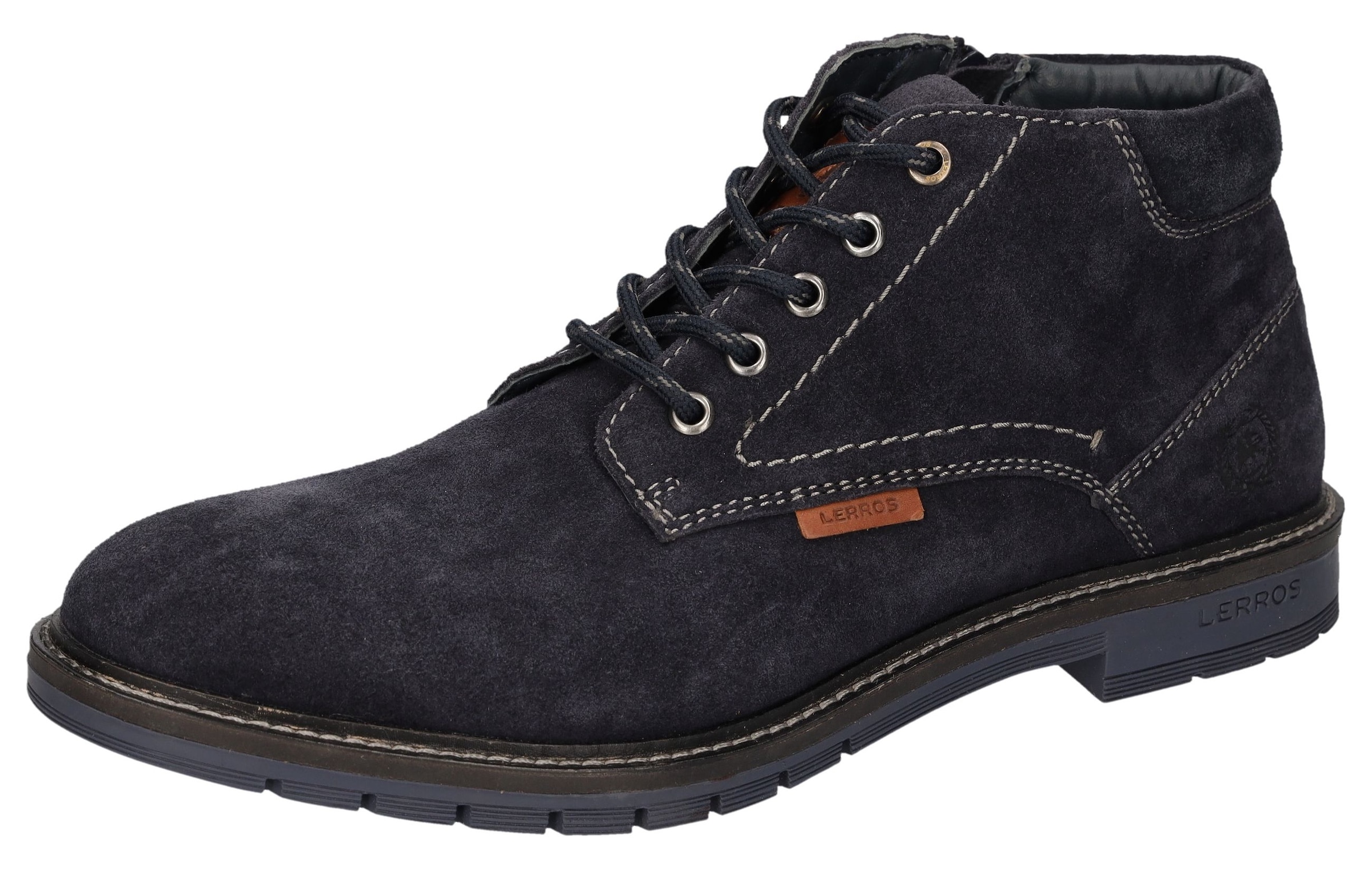 LERROS Schnürboots, Business Schuh, Schnürboots mit Blockabsatz günstig online kaufen