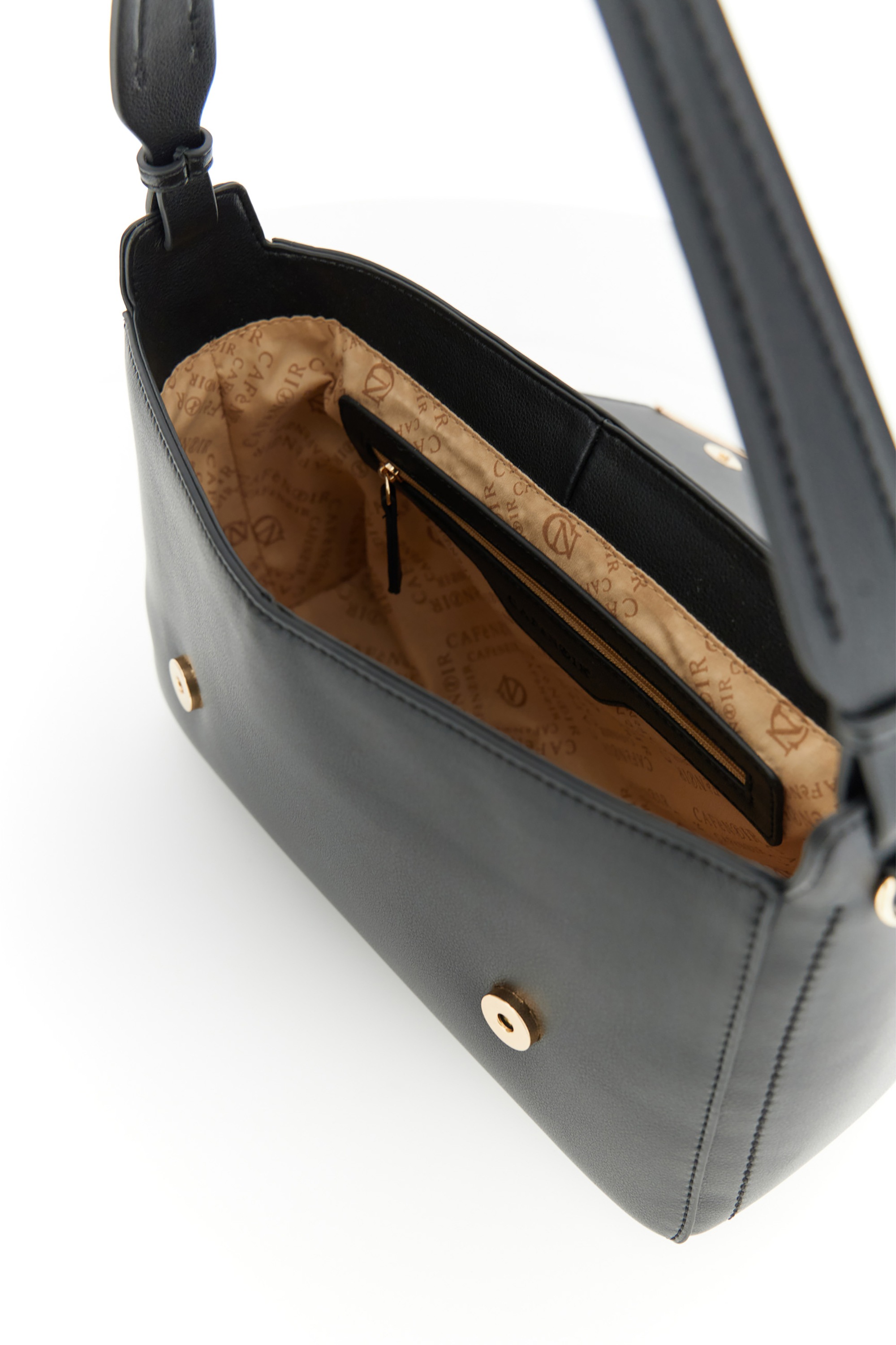 CAFèNoir Schultertasche »SHOULDER BAG WITH FLAP C3NI1129 Damen« Schultertasche Damen, Abendtasche, Handtasche, Fashion, Lifestyle