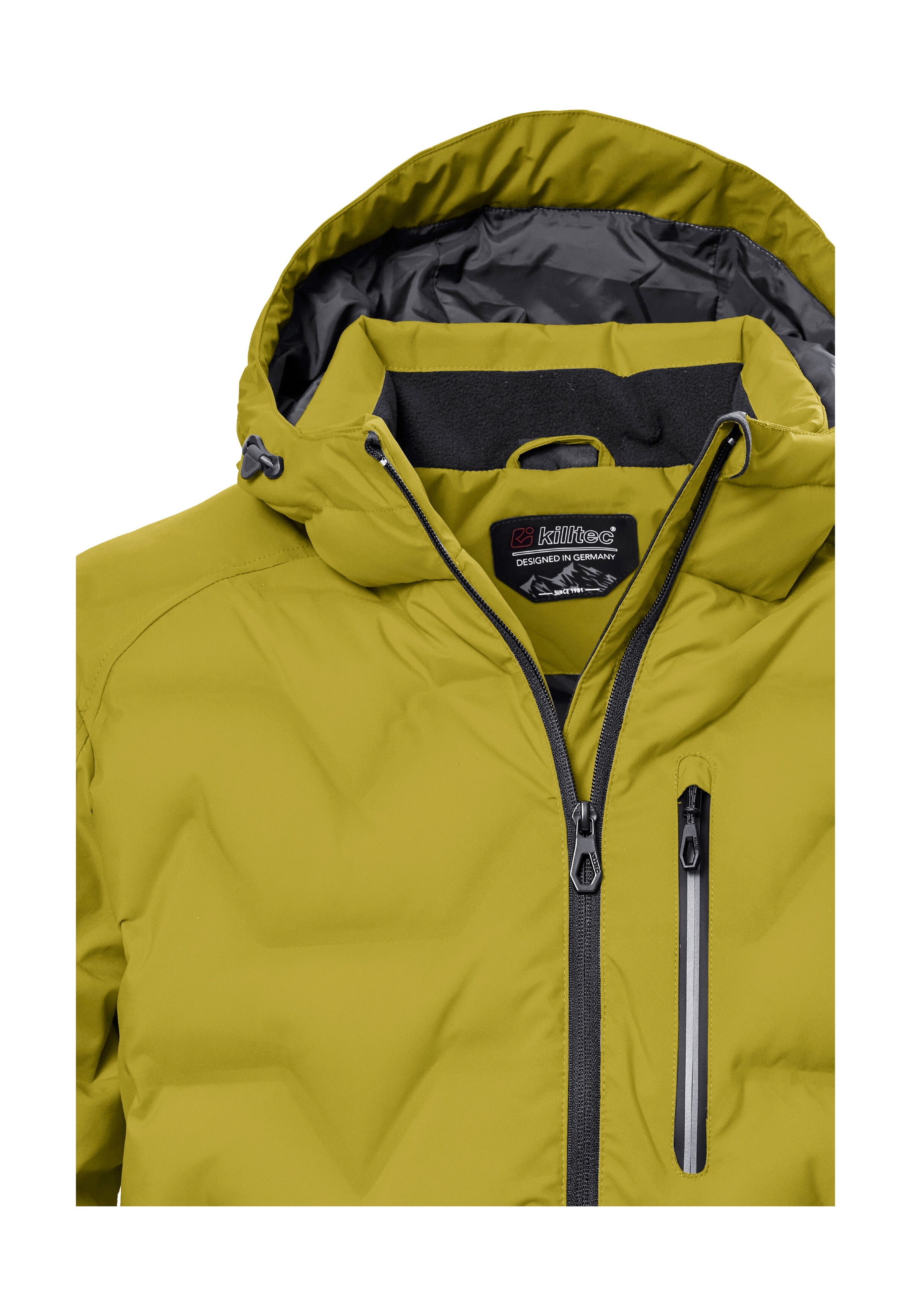 Thumbnail - Killtec Steppjacke "KOW 60 MN QLTD JCKT" Wasser- und windabweisend, atmungsaktiv, verstellbare Kapuze