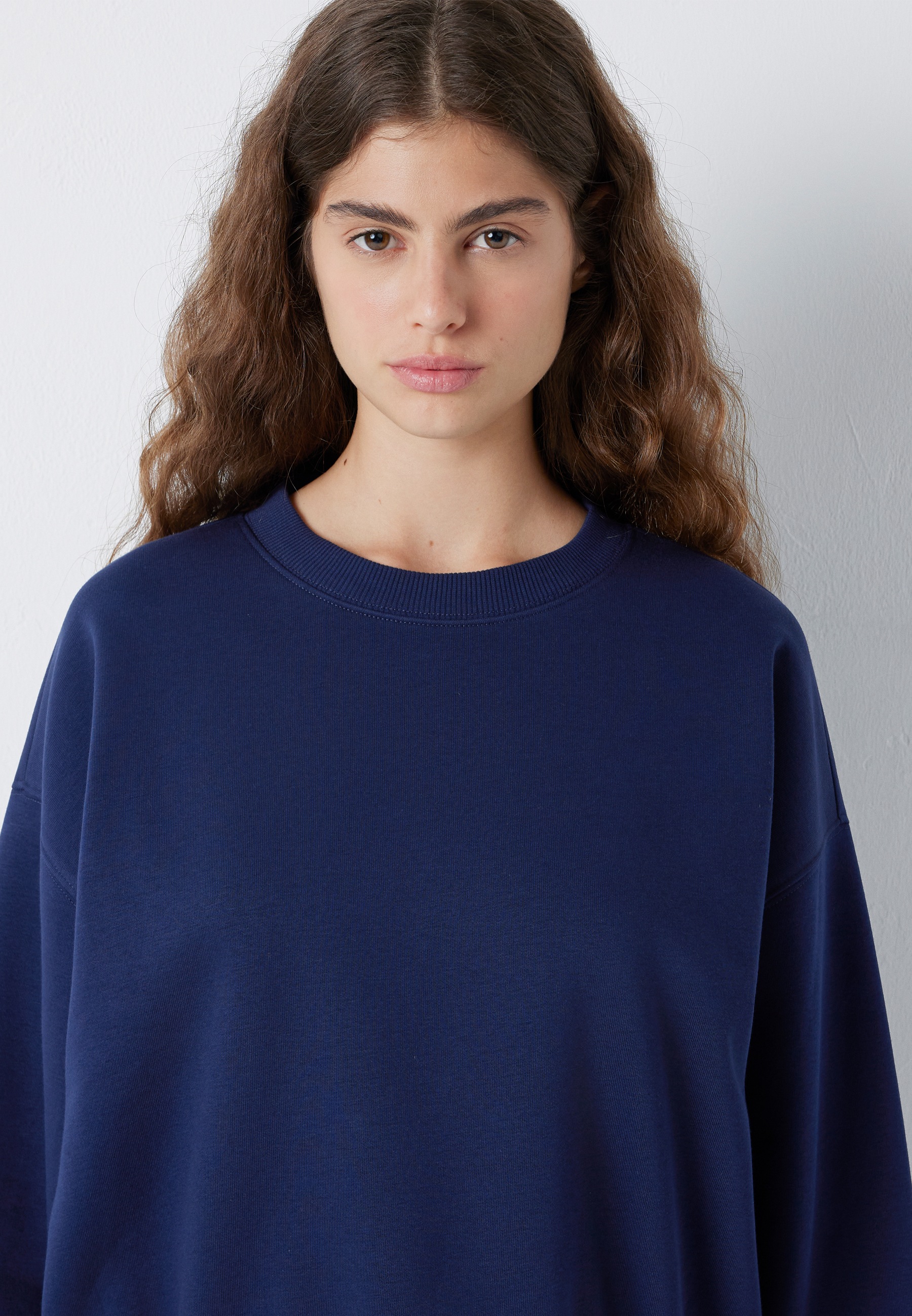 Mavi Rundhalspullover »CREW NECK SWEATSHIRT« Sweatshirt cropped
