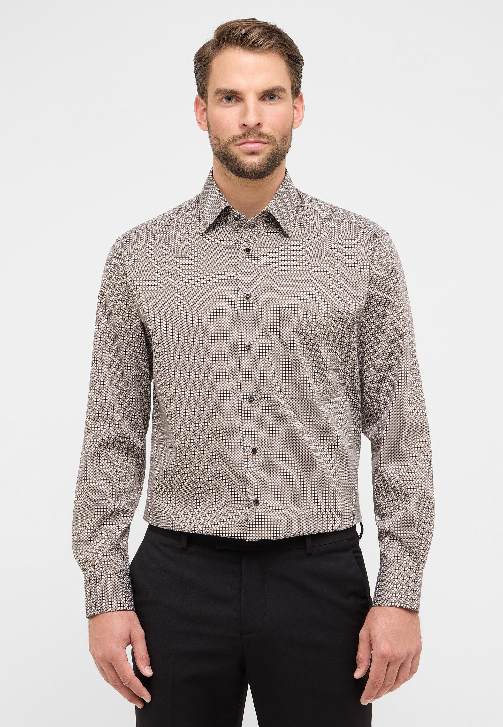 Eterna Langarmhemd "COMFORT FIT", NON IRON (bügelfrei) günstig online kaufen