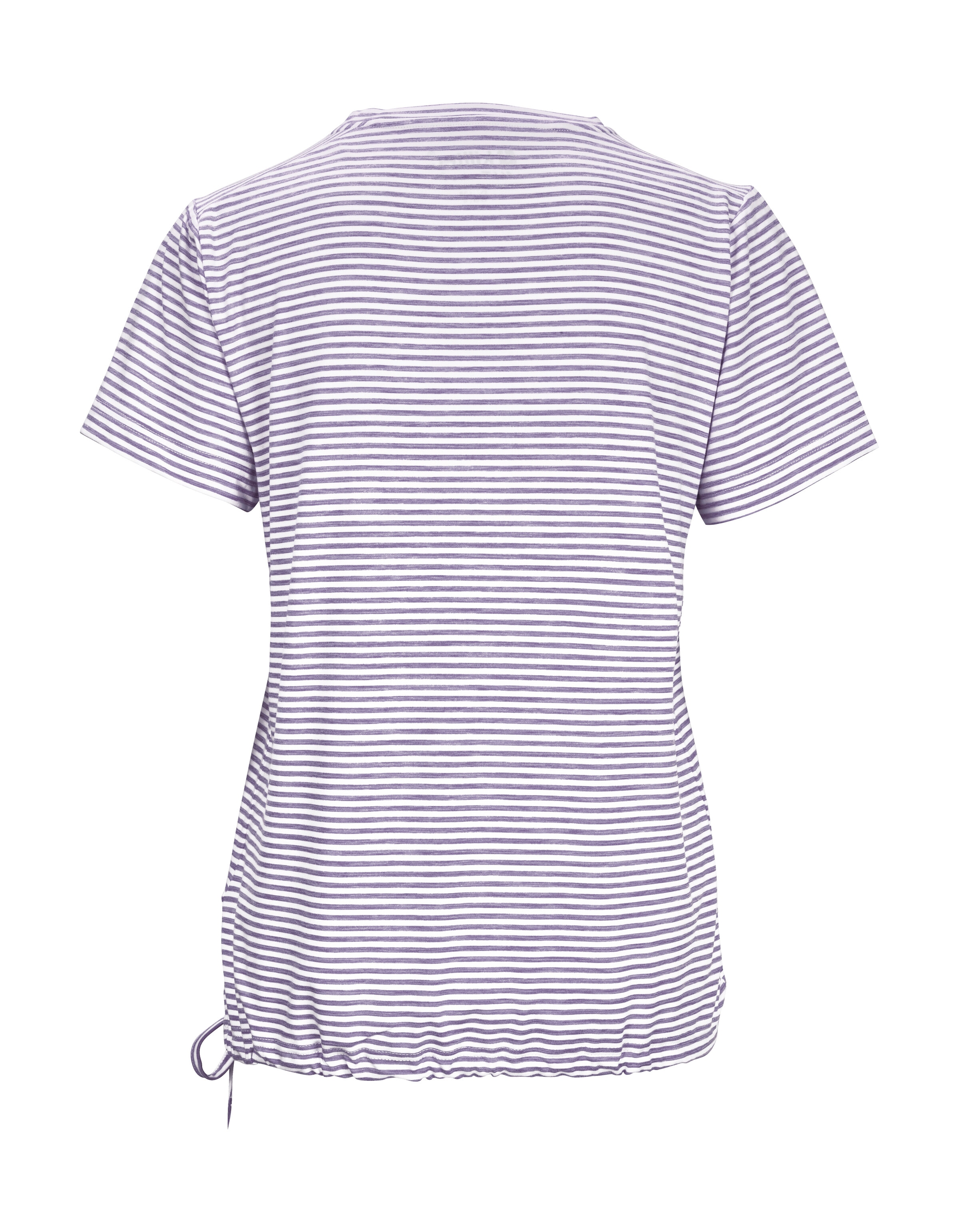 Killtec T-Shirt »Lilleo WMN TSHRT F« Gestreiftes, schnelltrocknendes Funktionsshirt mit verstellbarem Saum