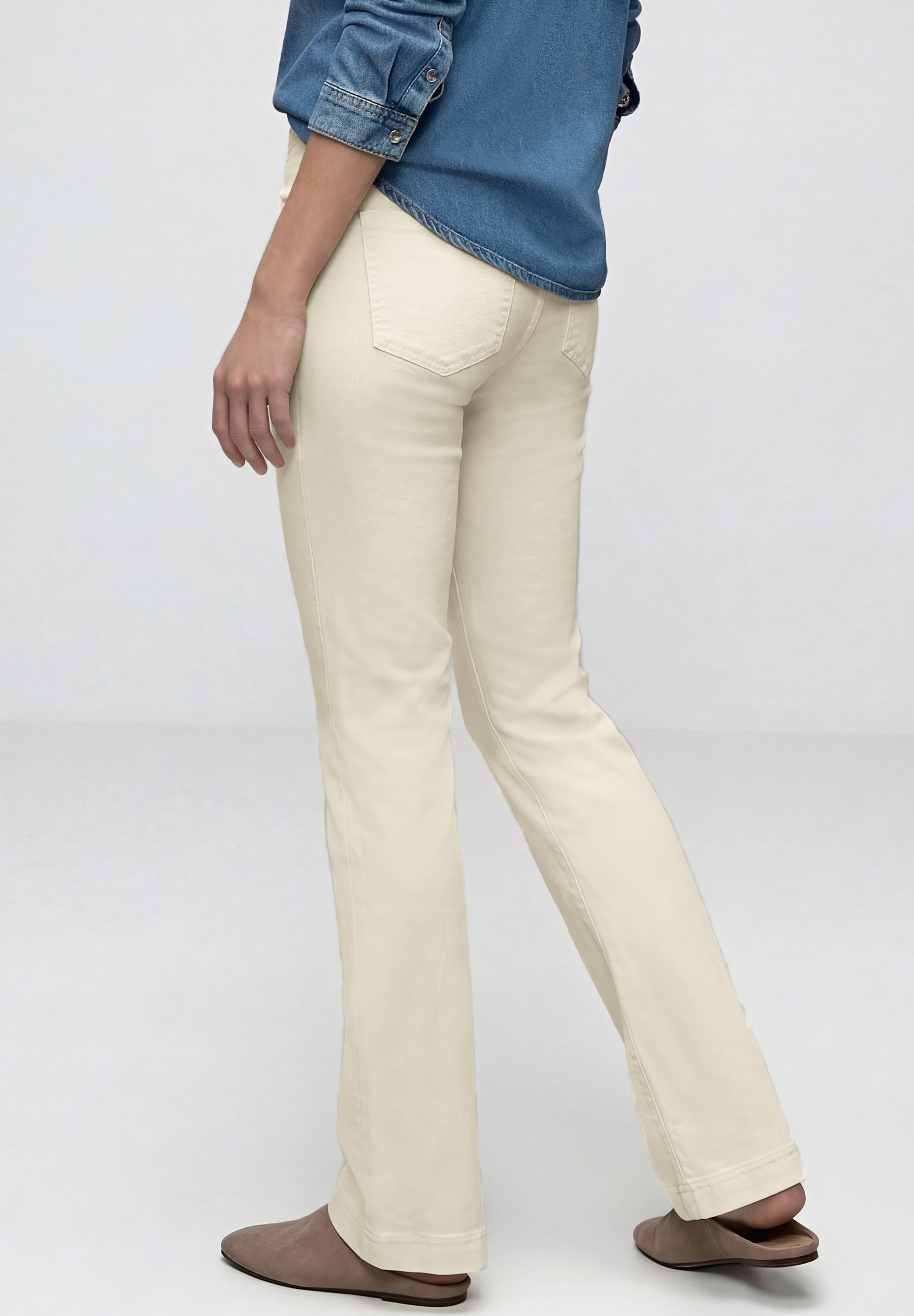 STREET ONE Slim-fit-Jeans High Waist günstig online kaufen