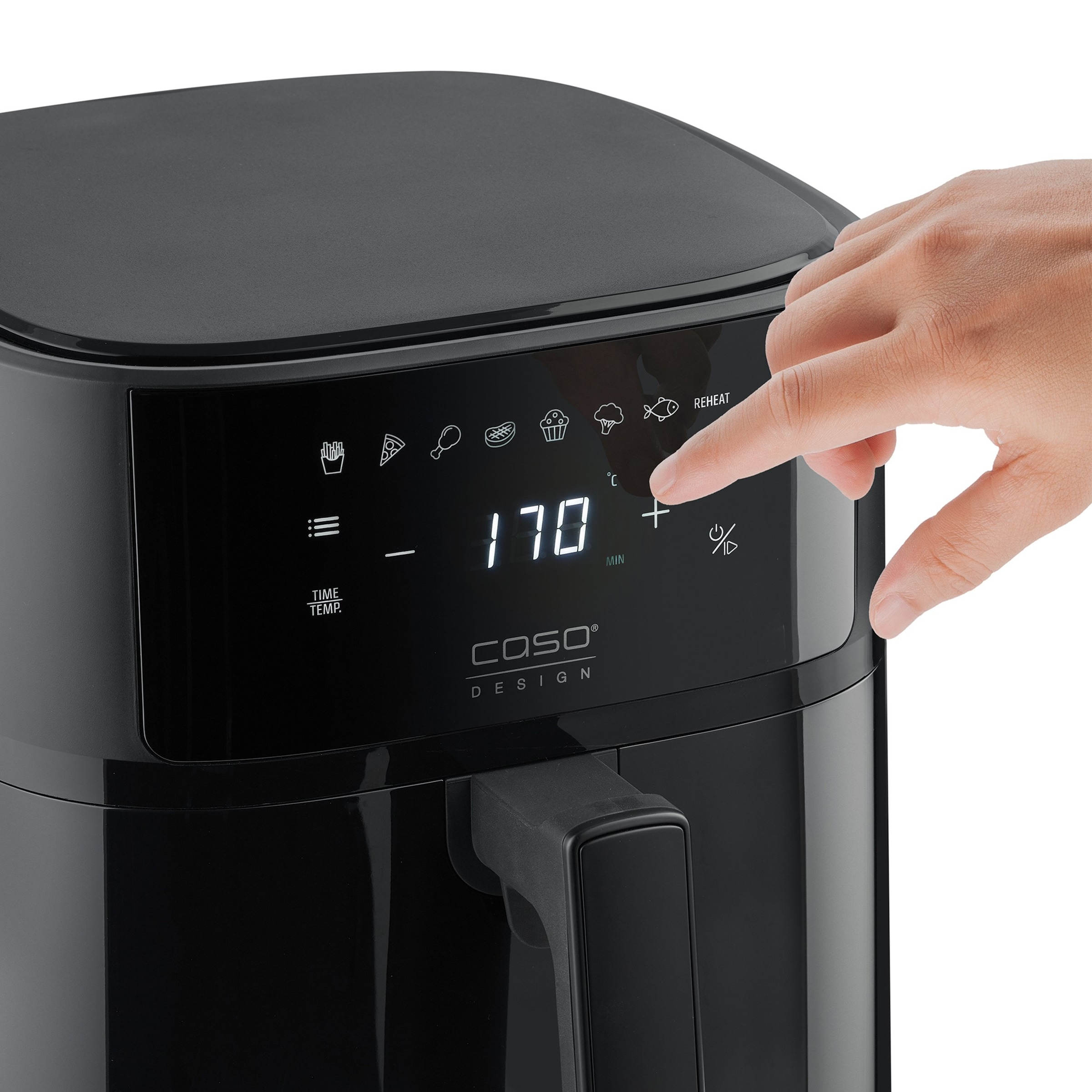 Caso Heißluftfritteuse »3185 Design AirFry 6.0«, 1700 W, Fassungsvermögen 0 l