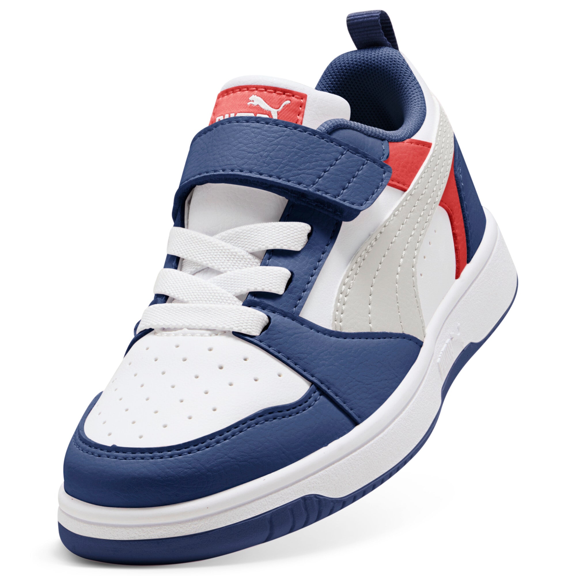 Puma Rebound V6 Lo AC+ PS Sneaker Blue Jewel Size 28 6