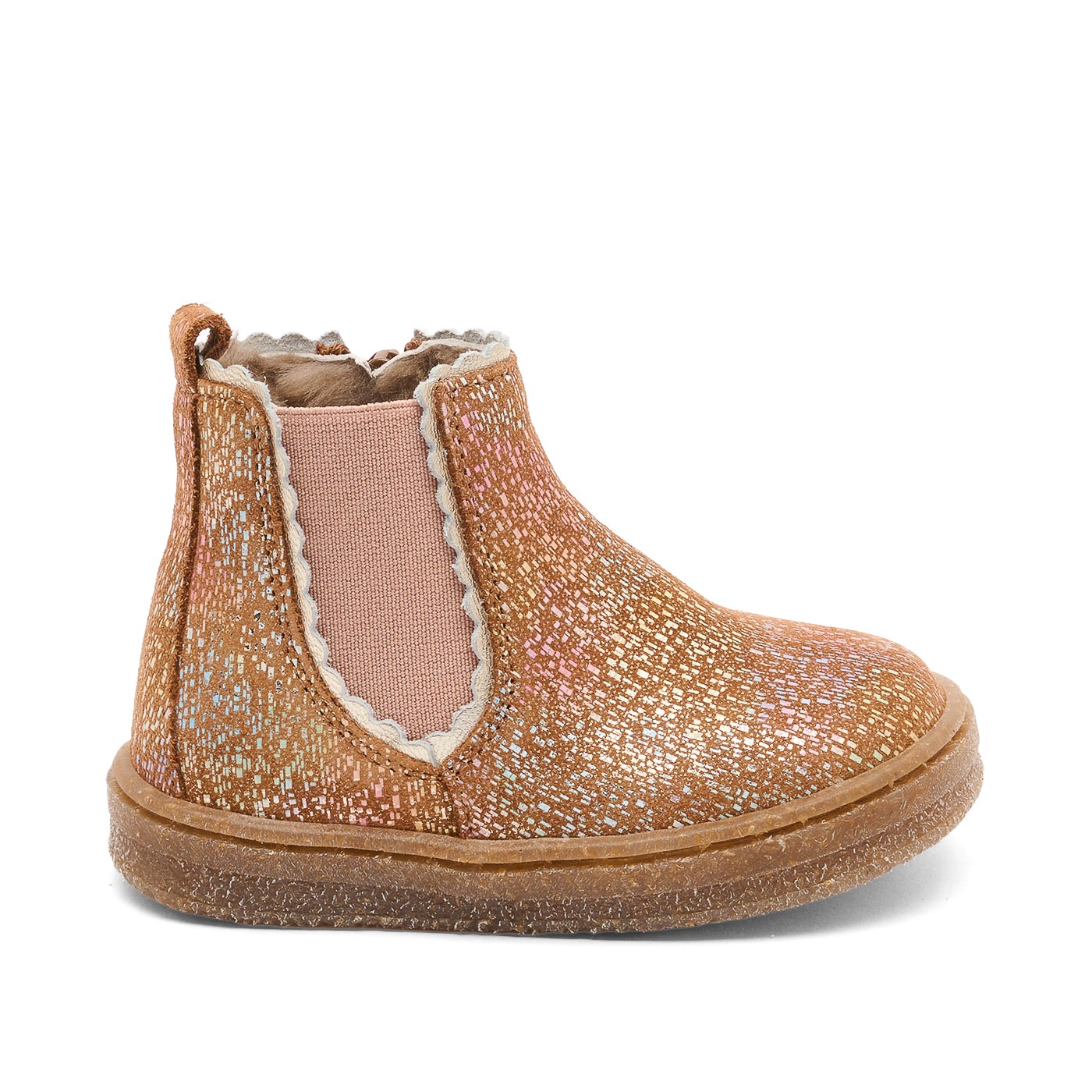 Bisgaard Winterboots »siggi lamb«  Chelseaboots mit coolen Metallic-Details