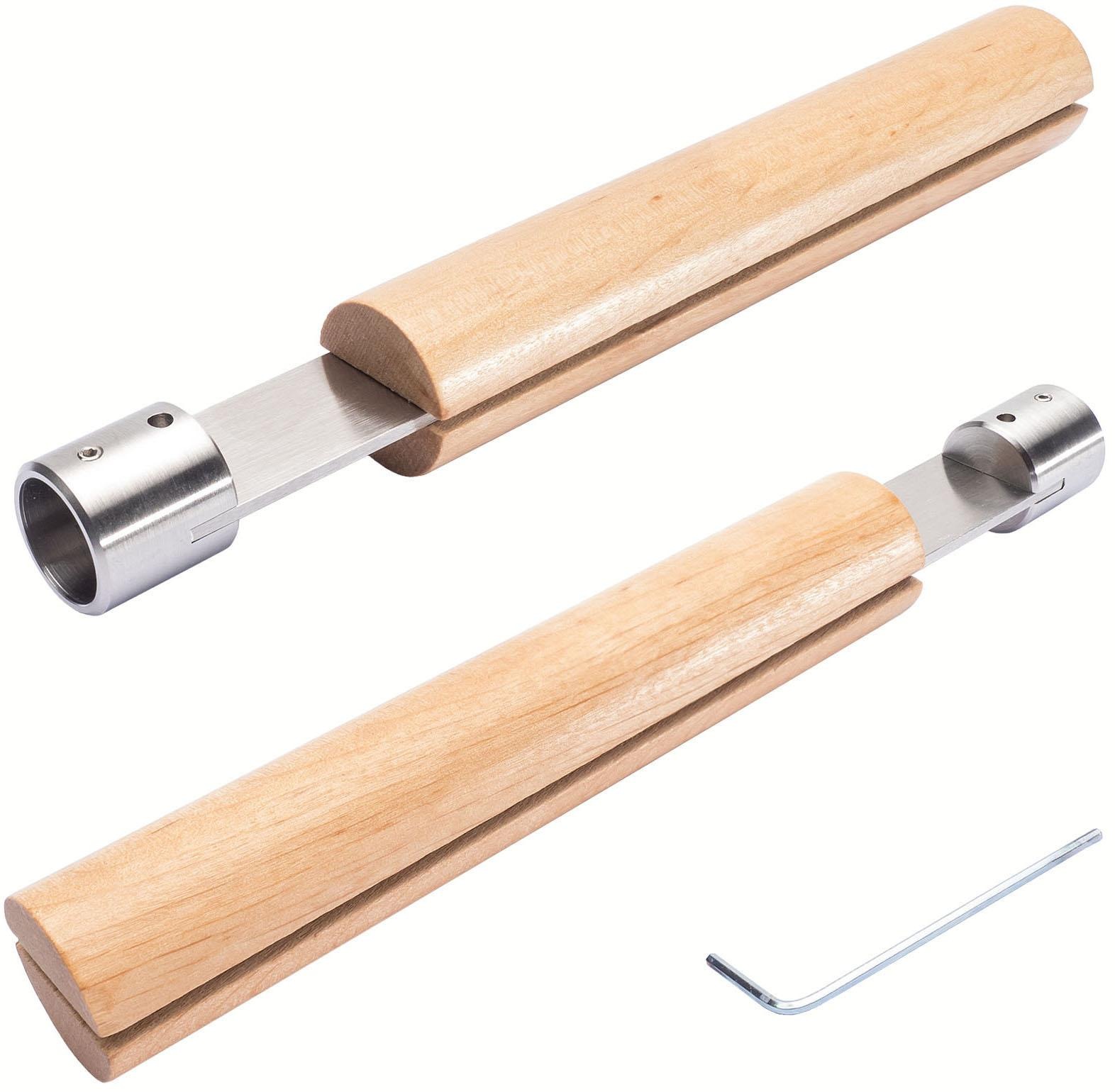 Liedeco Gardinenstange "Stil Kolding" Ø 16 mm 2 läufig-läufig Fixmaß 2-läuf günstig online kaufen