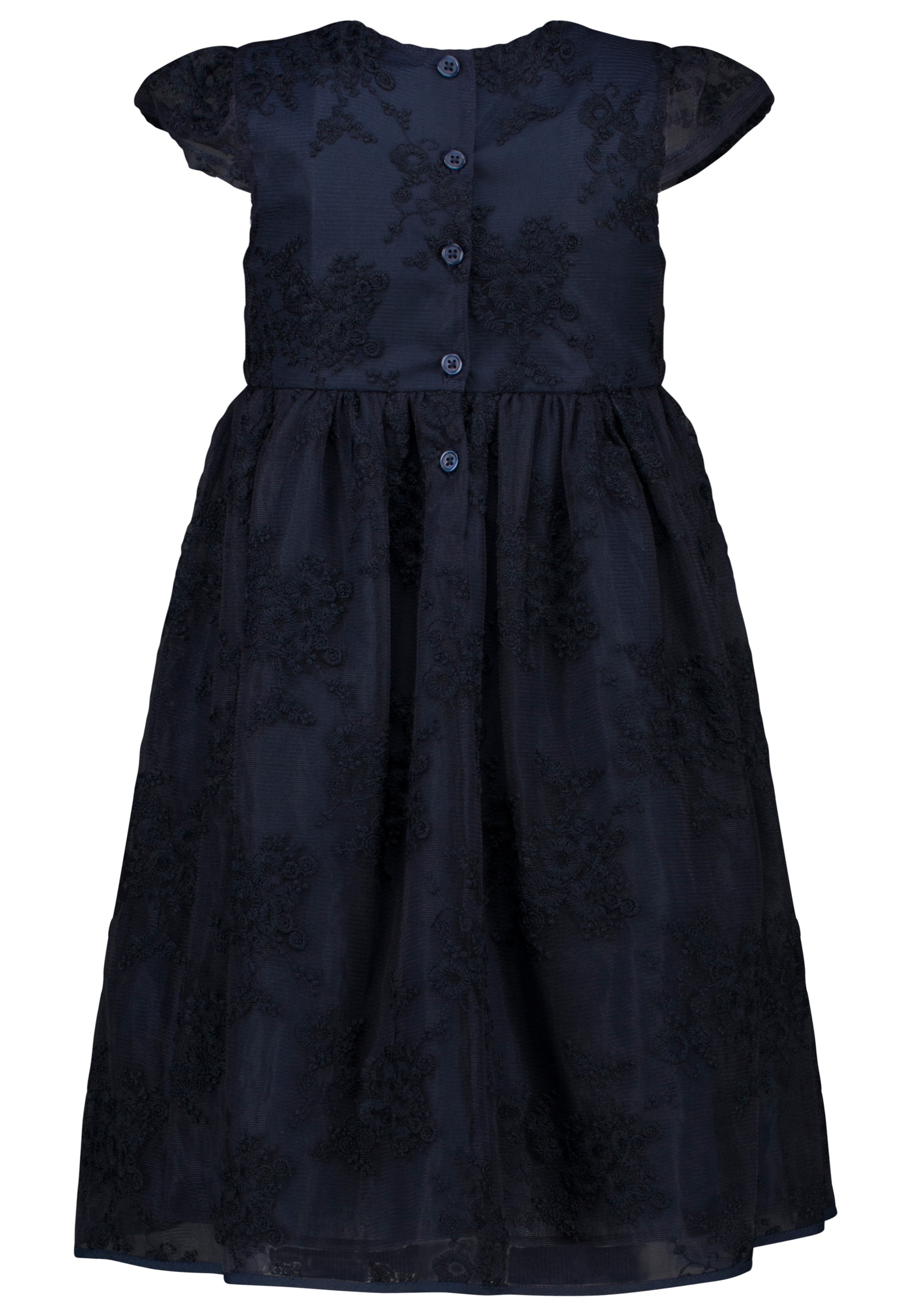 SALT AND PEPPER Jerseykleid, aus Mesh mit Blumen-Stickerei