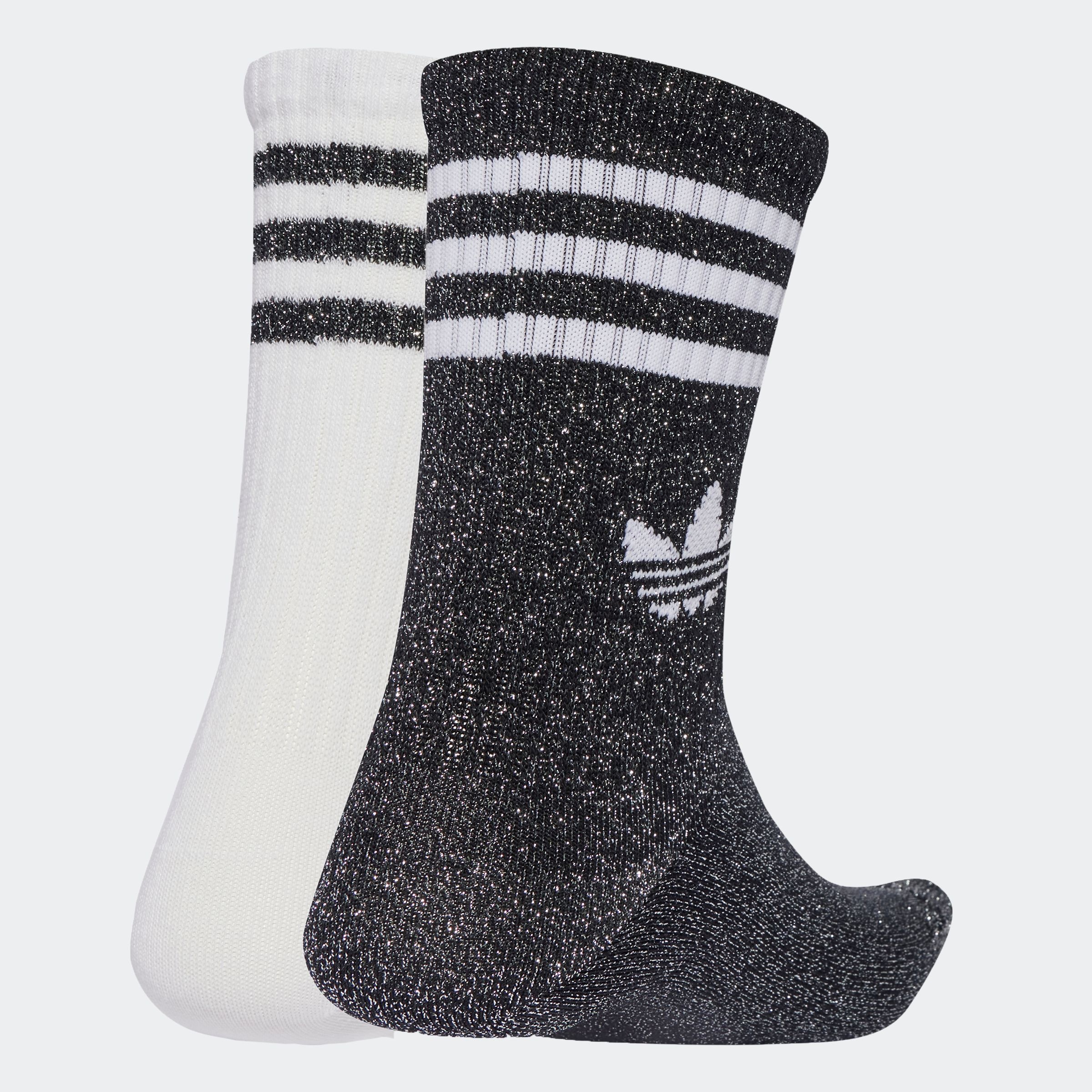 adidas Originals Sportsocken "3-STREIFEN GLITZER CREW, 2 PAAR" 2 Paar tlg. günstig online kaufen