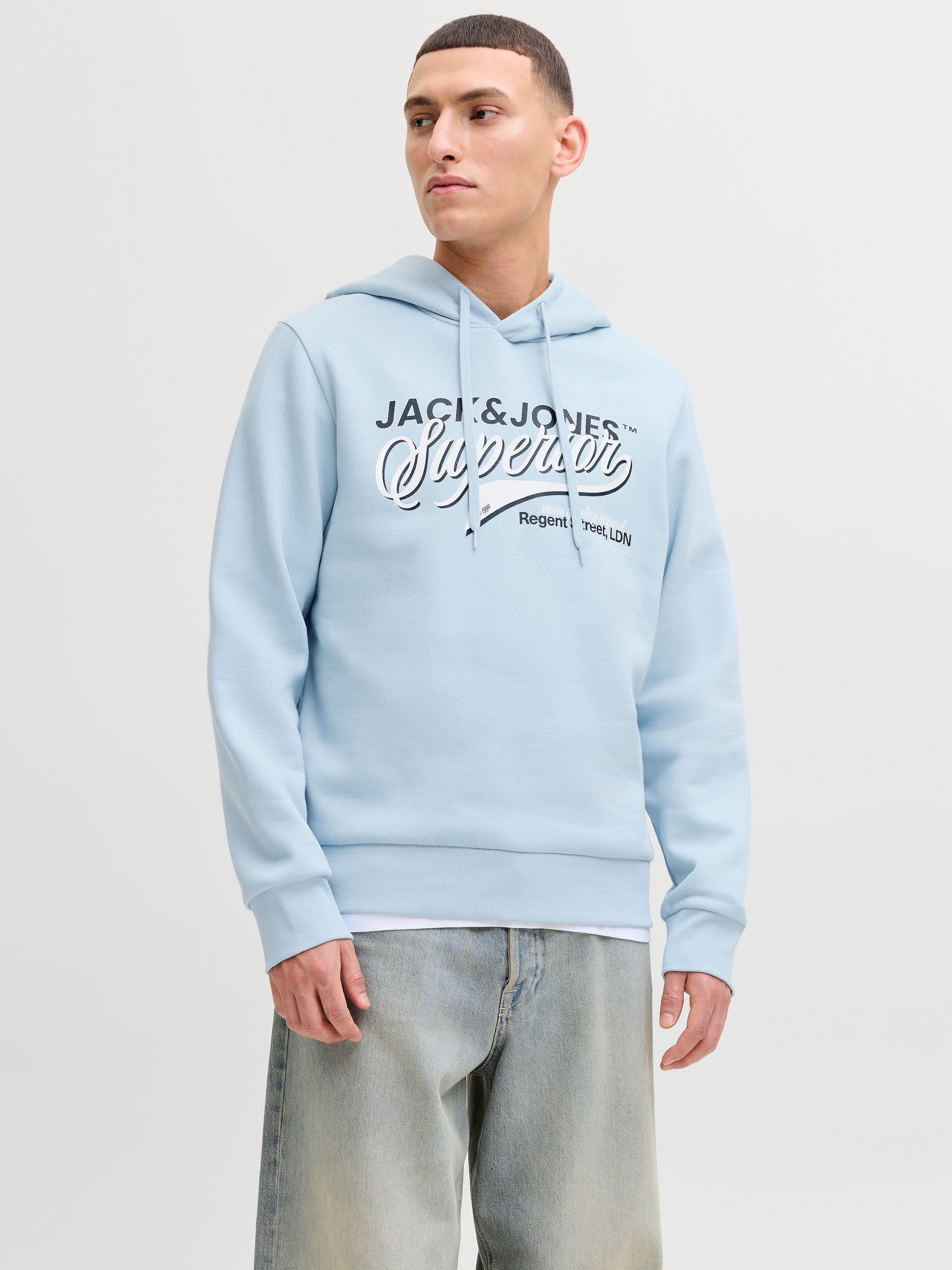 Jack & Jones Kapuzensweatshirt "JJELOGO SWEAT HOOD 2 COL 25/26 NOOS", mit s günstig online kaufen