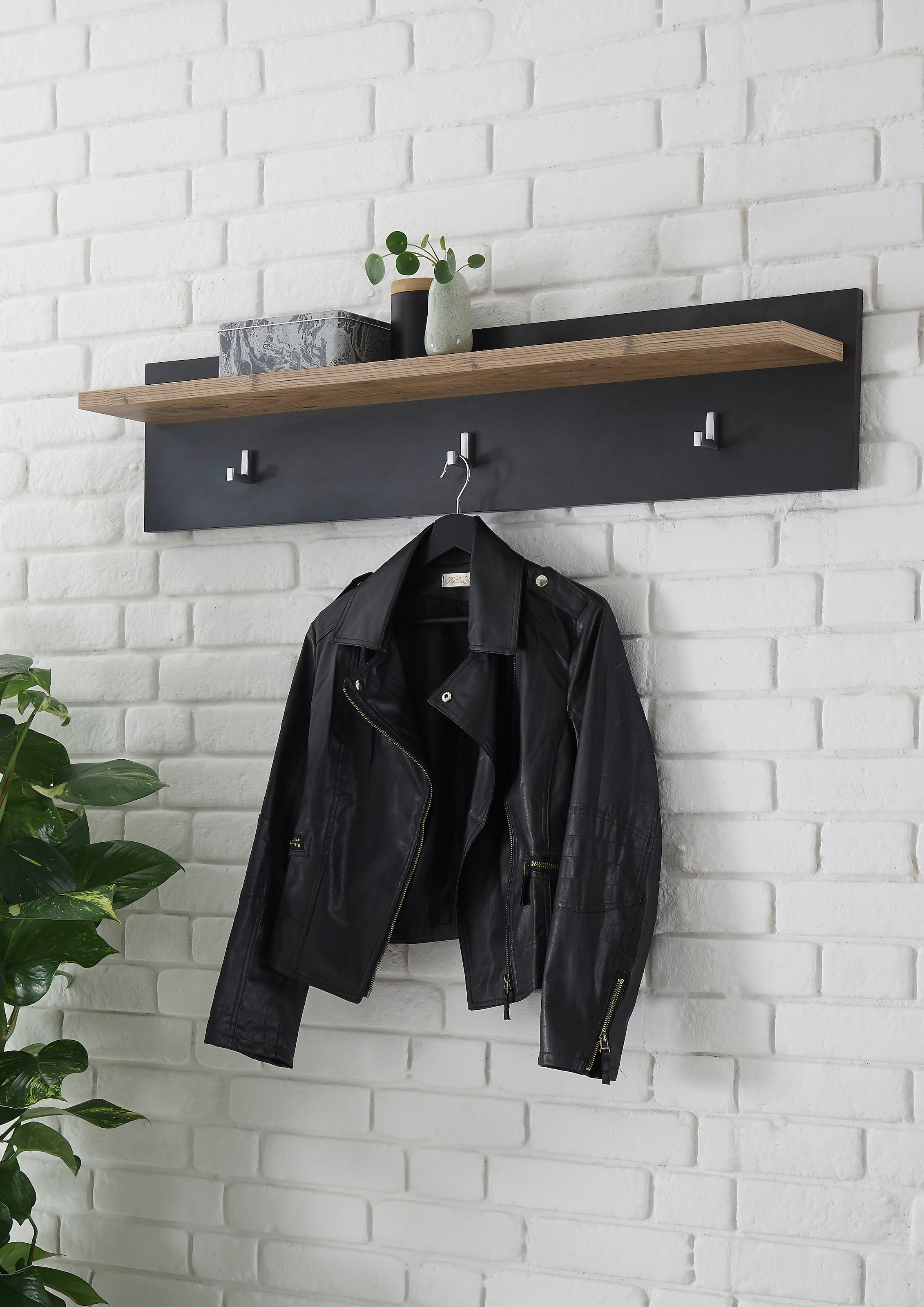 Home affaire Garderobenpaneel "Bruegge" Breite ca. 107 cm günstig online kaufen