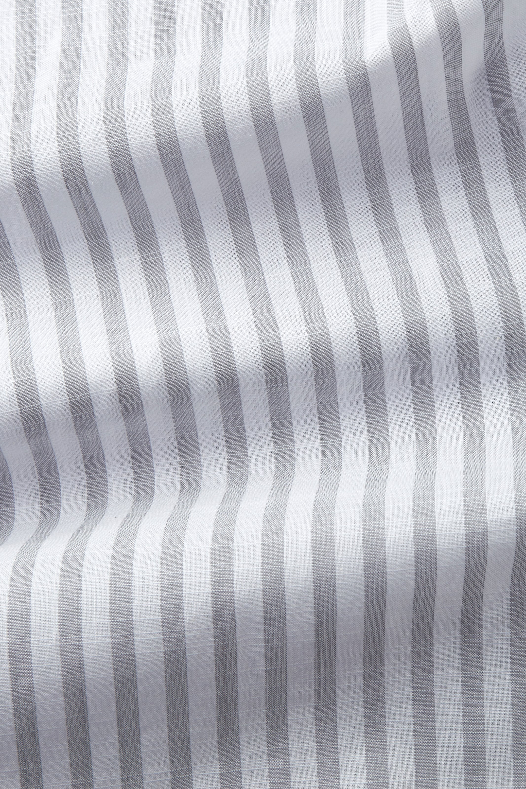 John Devin Kurzarmhemd »Regular Fit,« Streifenhemd mit Button-down-Kragen aus reiner Baumwolle