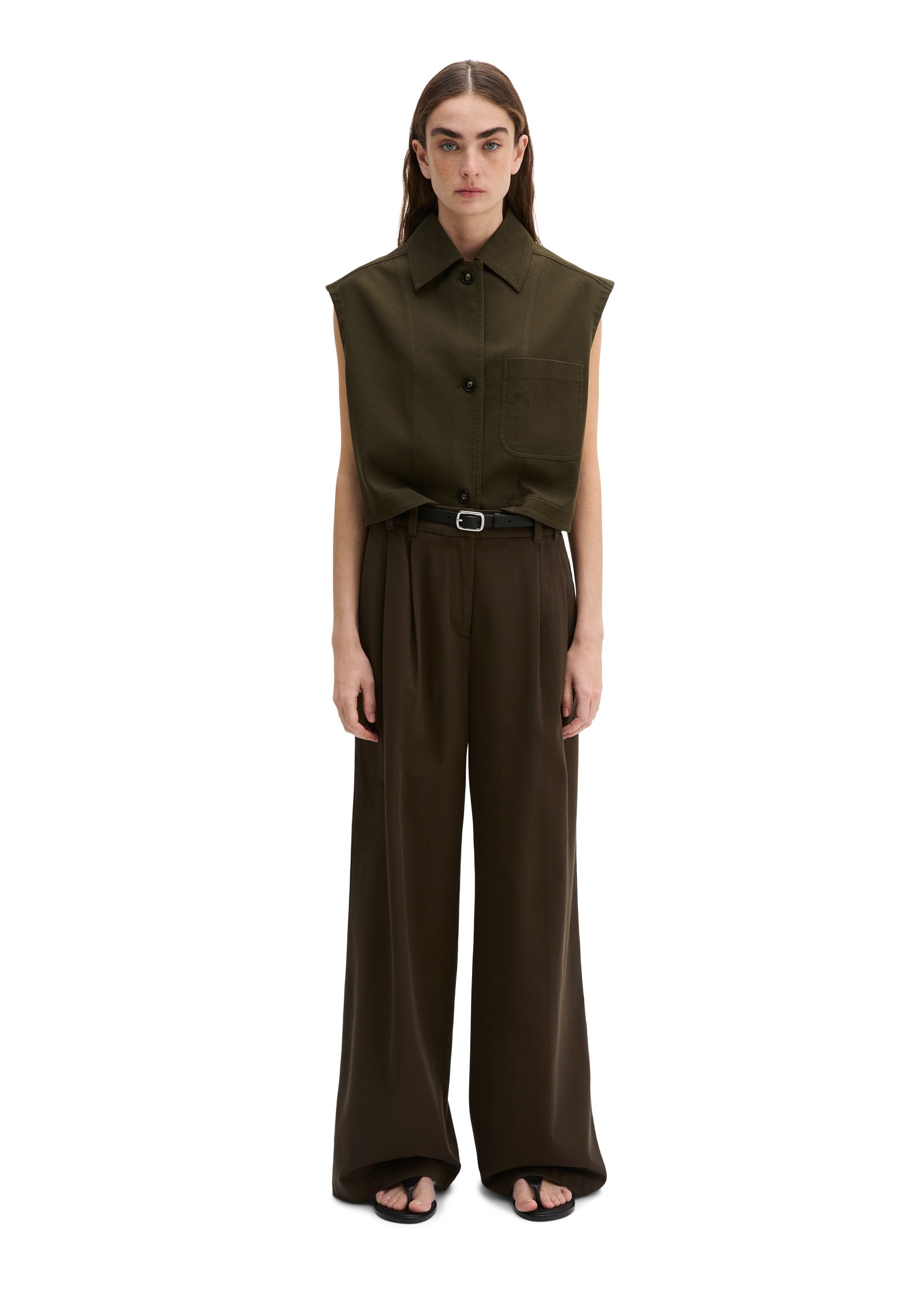 Marc O'Polo Anzugweste »aus Baumwoll-Twill-Stretch«
