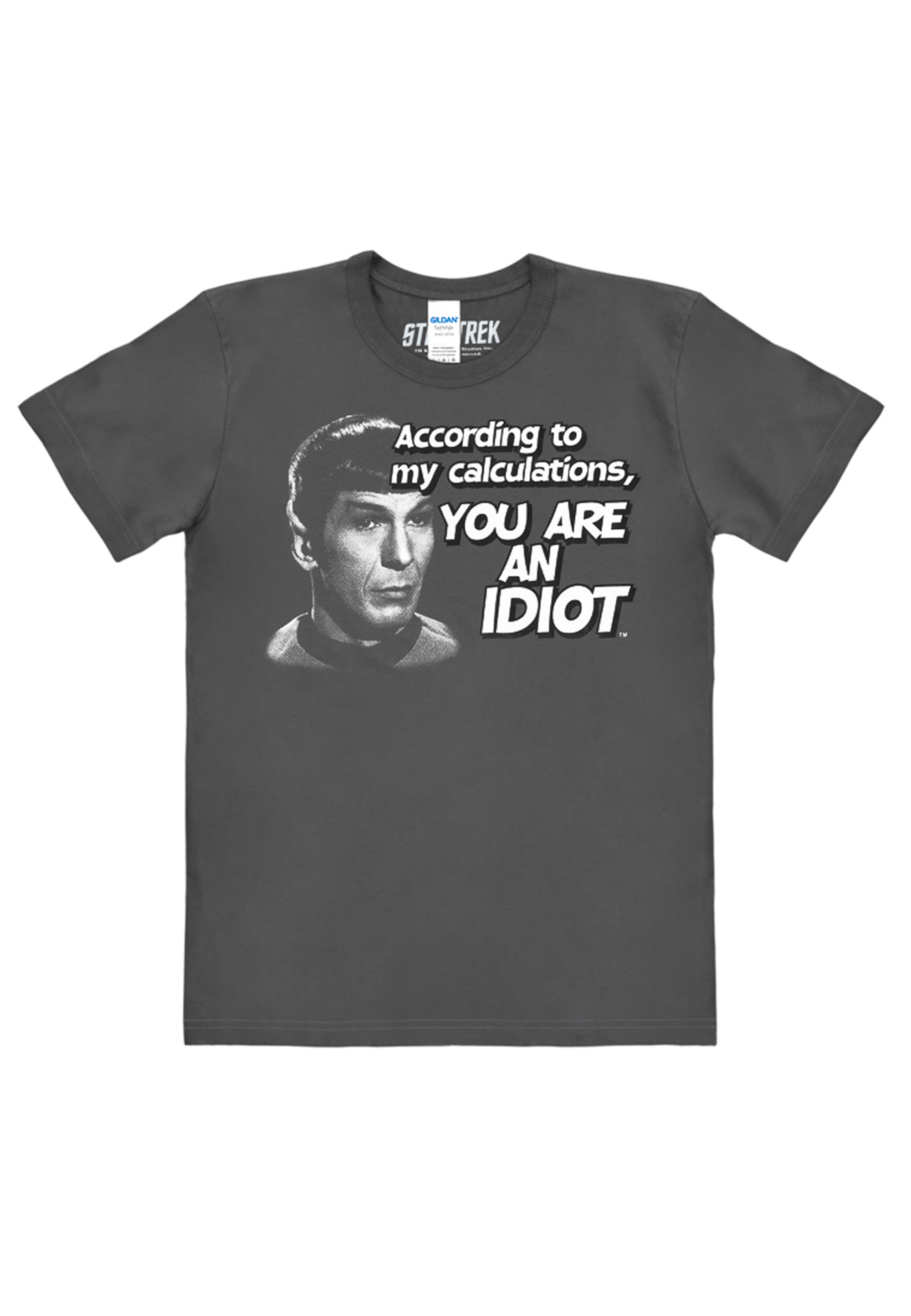 LOGOSHIRT T-Shirt »Star Trek - Spock-Print«, mit Spock-Print