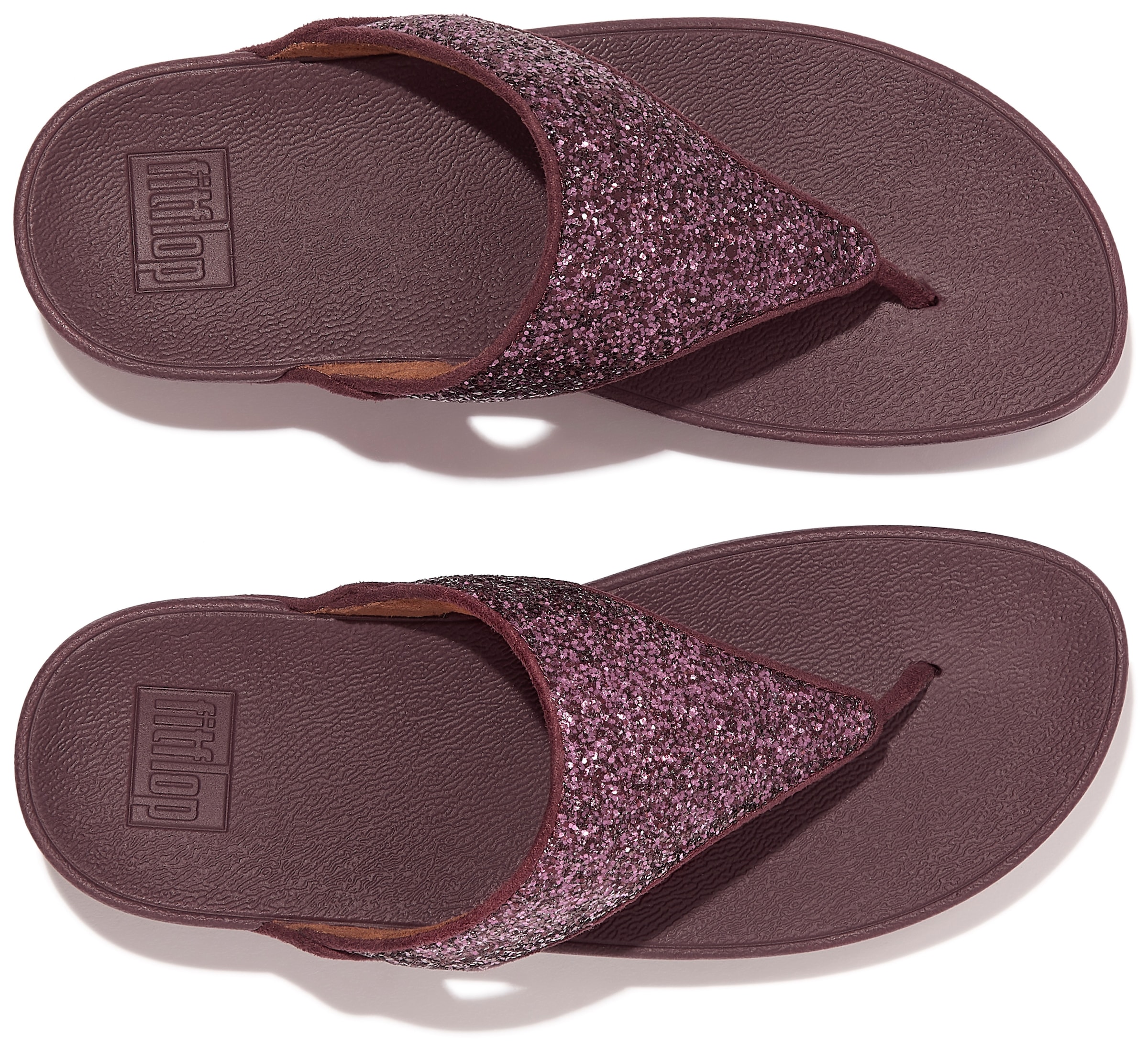 Fitflop Dianette "Lulu", Sommerschuh mit Glitter Bandage