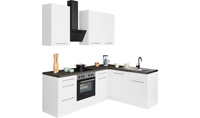 wiho Küchen Winkelküche »Unna«, ohne E-Geräte, Stellbreite 220 x 170 cm kaufen