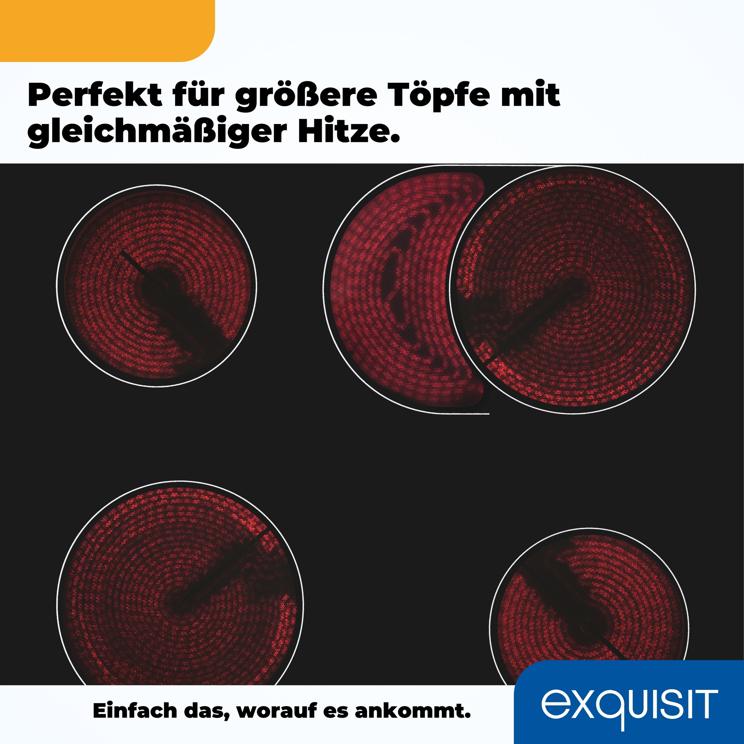 exquisit Elektro-Herd-Set »EHE 156-2.1 UBZ«