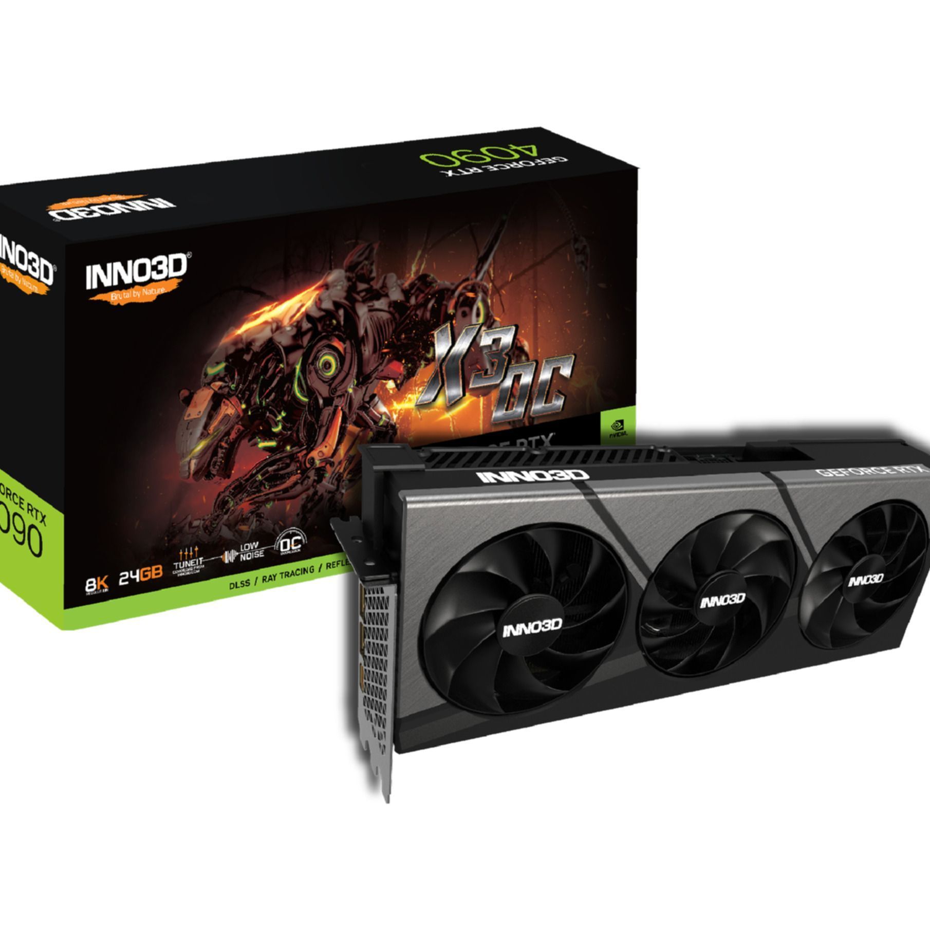 Grafikkarte »GeForce RTX 4090 GEFORCE RTX 4090 X3 OC«, 24 GB, GDDR6, GPU: GeForce RTX...