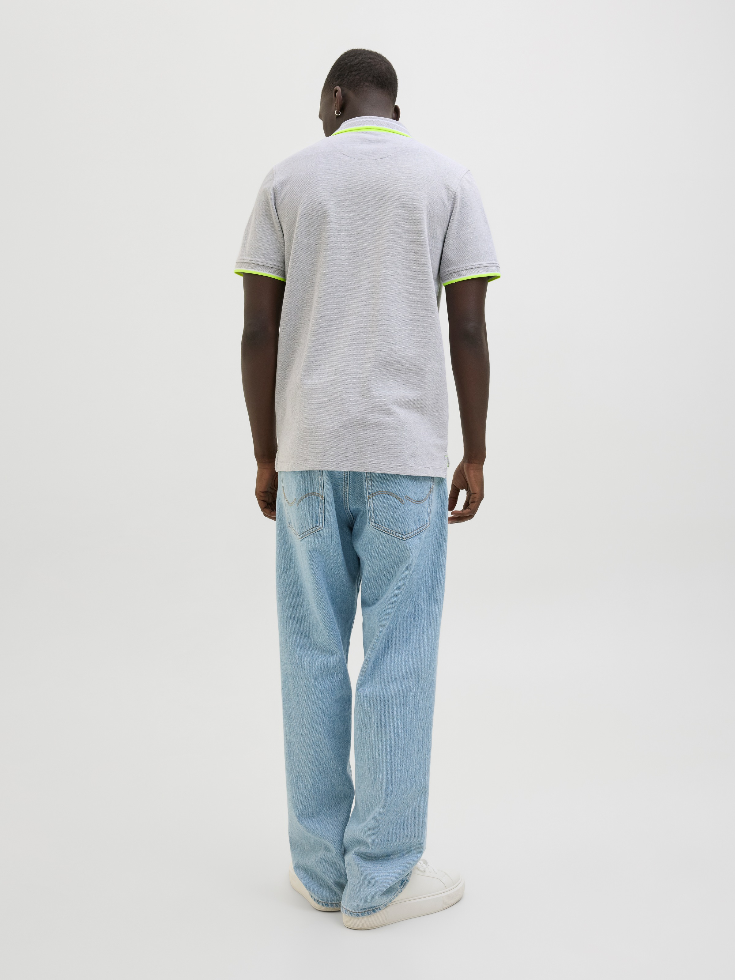 Jack & Jones Poloshirt »JJEPAULOS POLO SS NOOS«, mit Logo Stickerei