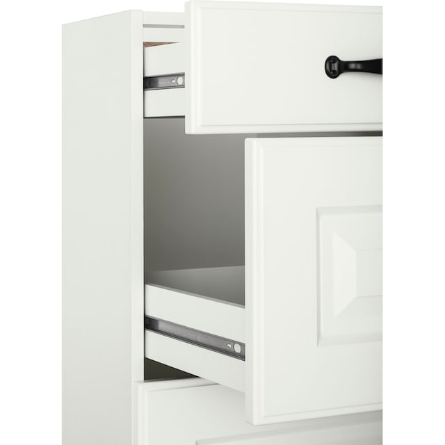wiho Küchen Auszugsunterschrank »Erla«, 50 cm breit mit Kassettenfront, 2  großen Auszügen, ohne Arbeitsplatte | BAUR