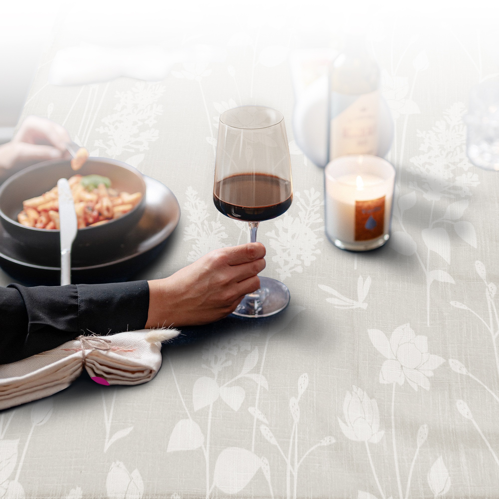 OTTO home Tischdecke "Linnah" pflegeleicht, Esszimmer, Dekoration, uni günstig online kaufen