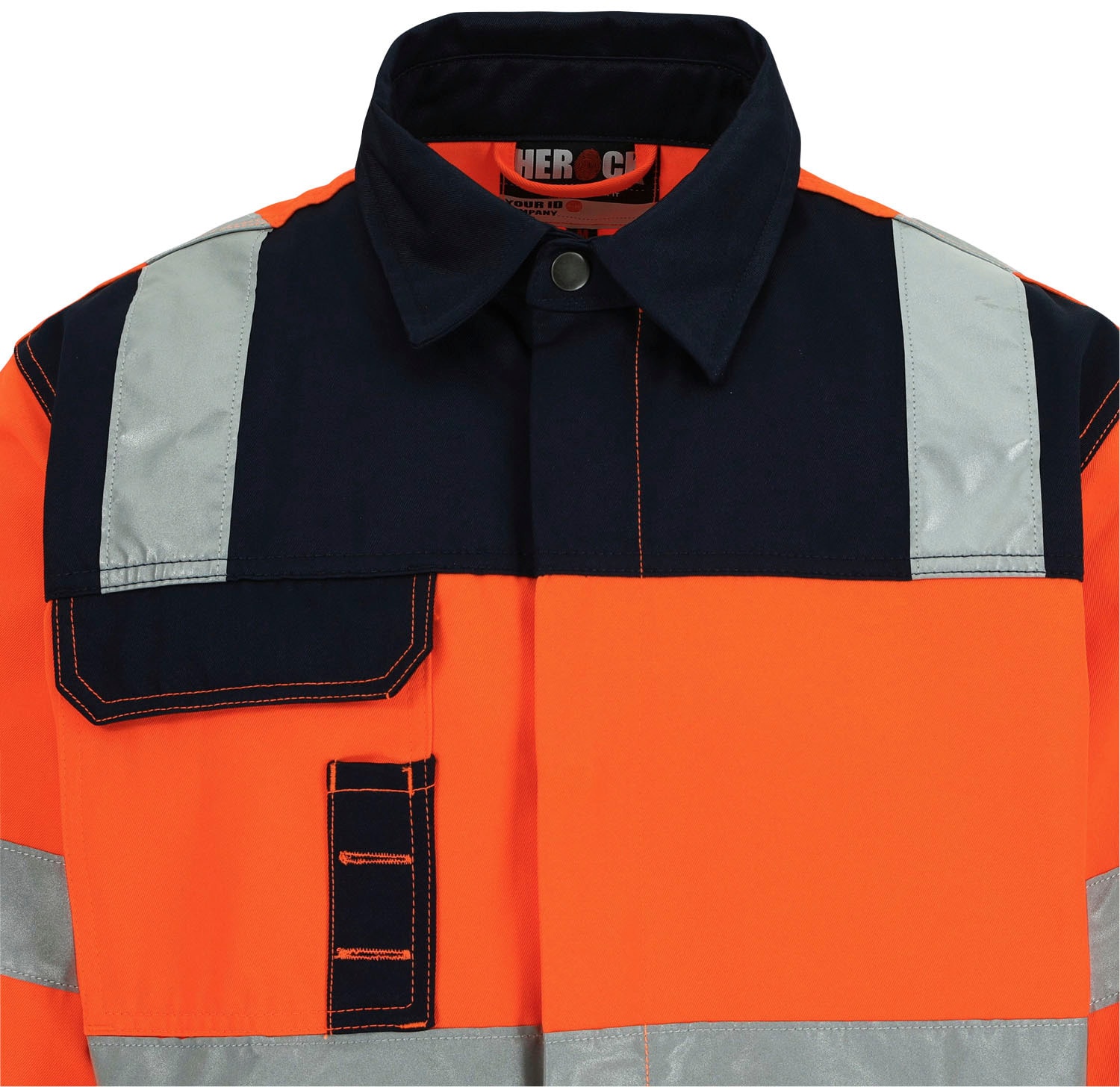 Herock Arbeitsjacke »Hydros Hochsichtbar Jacke«, Hochwertig, 5 Taschen, eintellbare  Bündchen, 5cm reflektierende Bänder für kaufen | BAUR | Arbeitsjacken