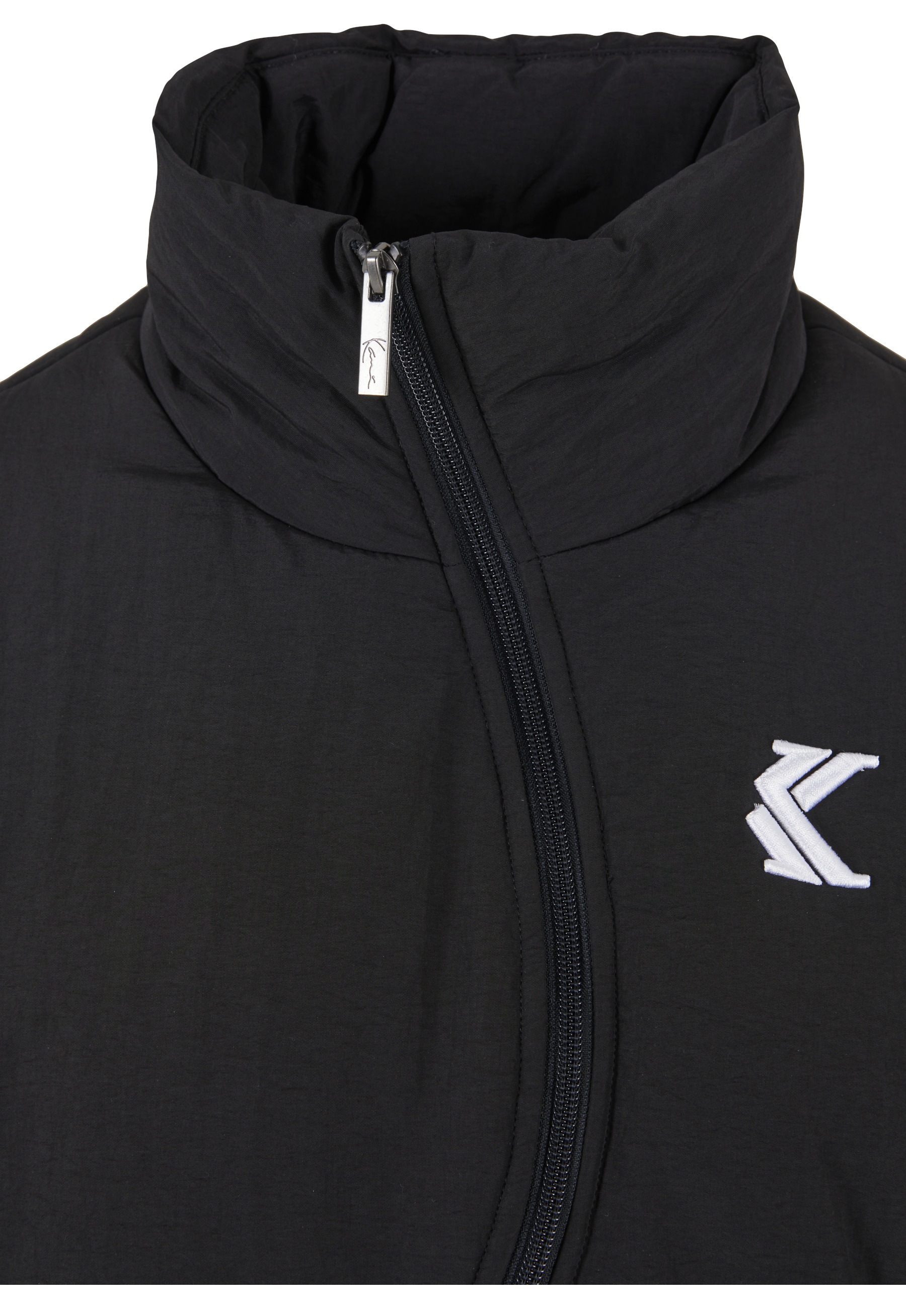 Karl Kani Winterjacke »Karl Kani Damen KW233-051-3 KK OG Wavy Puffer Jacket« 1 Stk. tlg. ohne Kapuze