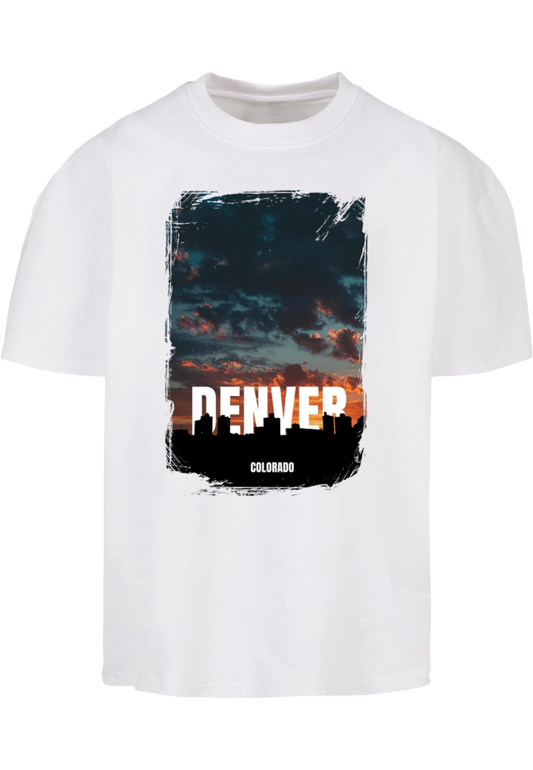 T-Shirt »Merchcode Herren Denver Ultra Heavy Cotton Box T-Shirt«, (1 tlg.)